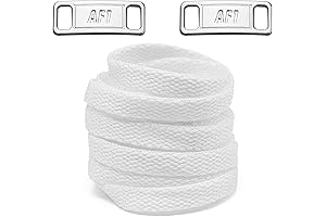 27"-72" Flat Lace with Metal Tag for Air Force 1 Sneakers
