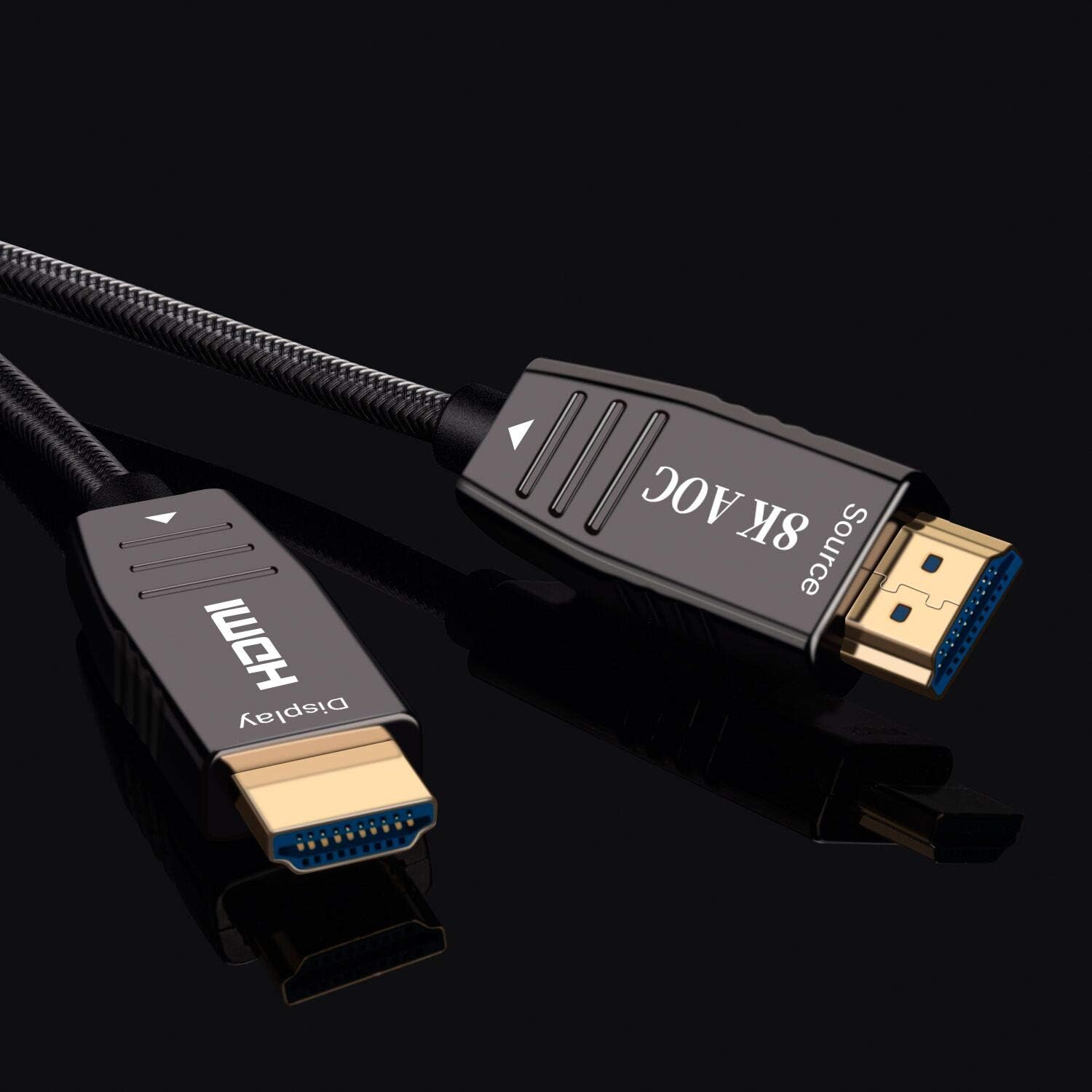 Cavo in fibra ottica HDMI 8K, 19,8 m, cavo HDMI 2.1 ad alta velocità, supporto con 18 Gbps, HDR10 dinamico, eARC, HDCP2.2