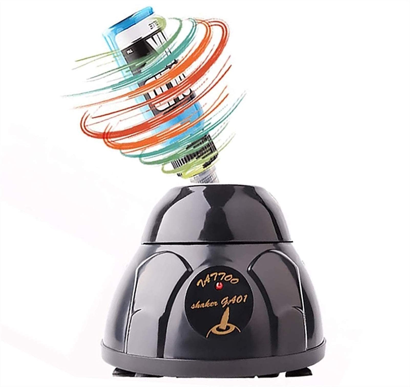 FAXIOAWA Mini Mezclador Vortex Potente Mezclador de Pintura de Laboratorio de 5200 RPM para Tubos de ensayo de Laboratorio, Mezcla de hasta 30 Ml