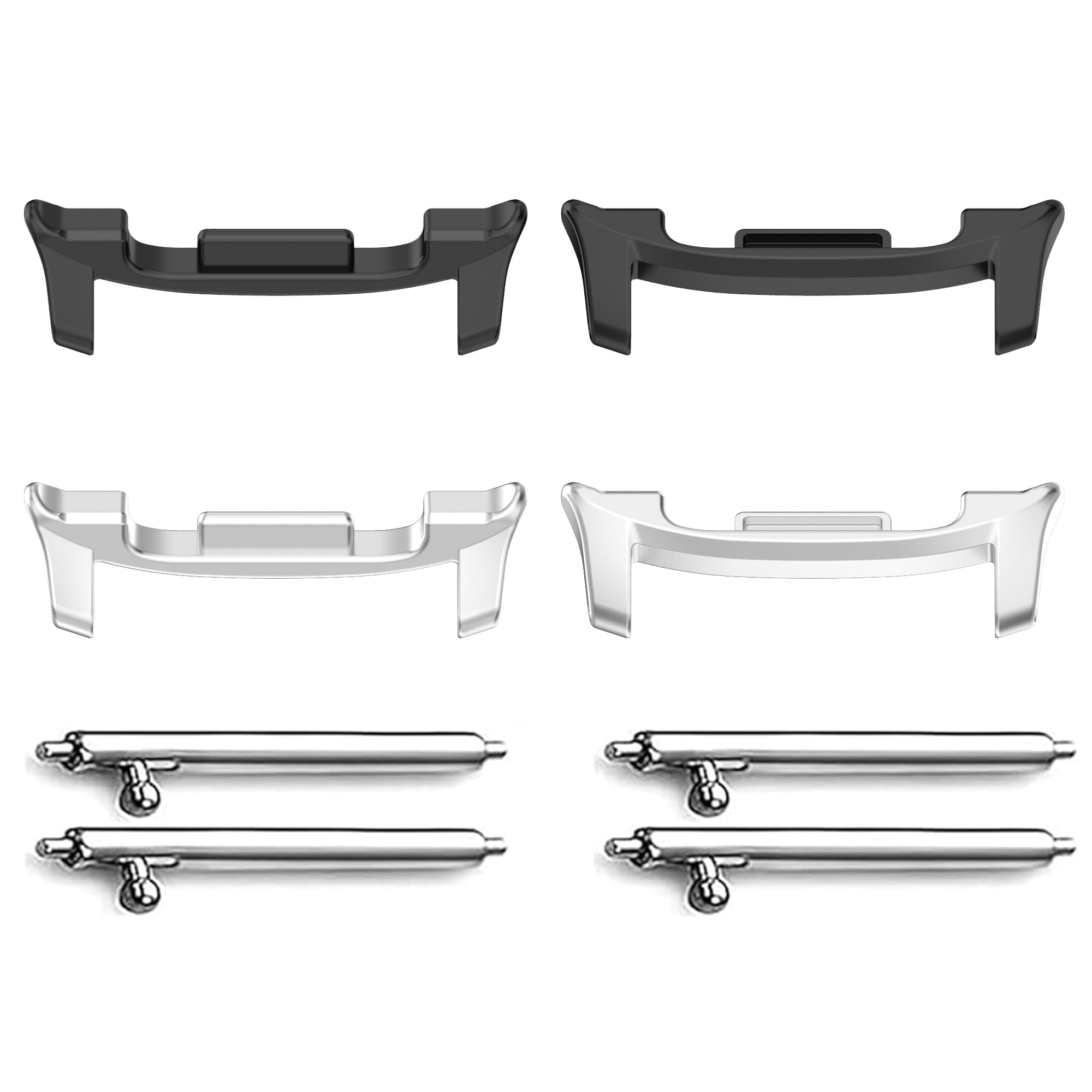 2Pairs Band Connector for Samsung Galaxy Watch 8, Galaxy Watch 8 Classic Smartwatch, Metal Stainless Steel No Gap Band Replacement Connection Adapter Accessories-image-15