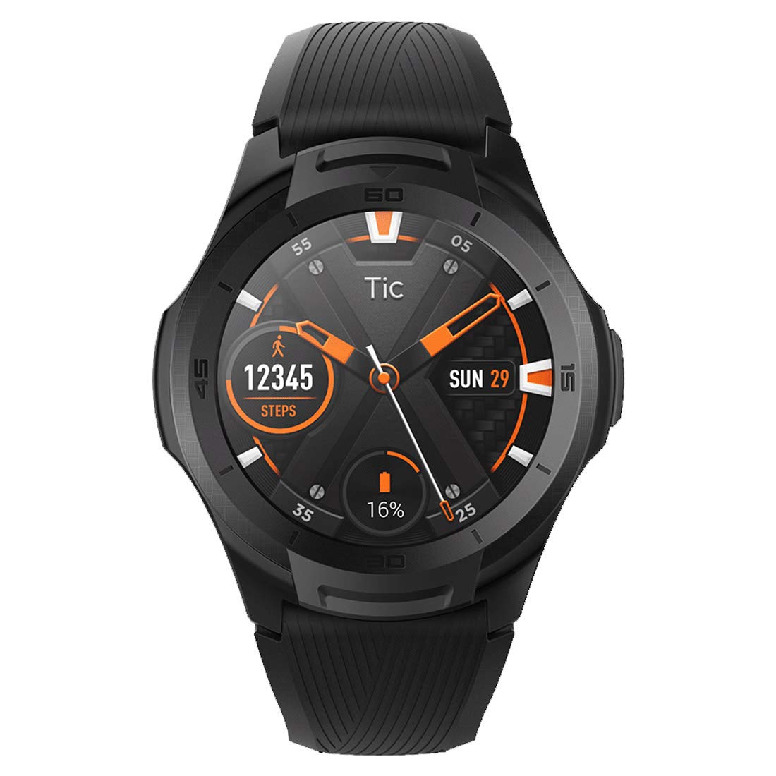 Mobvoi TicWatch S2 with Wear OS by Google - Glacier : Amazon.com.au:  Electronics