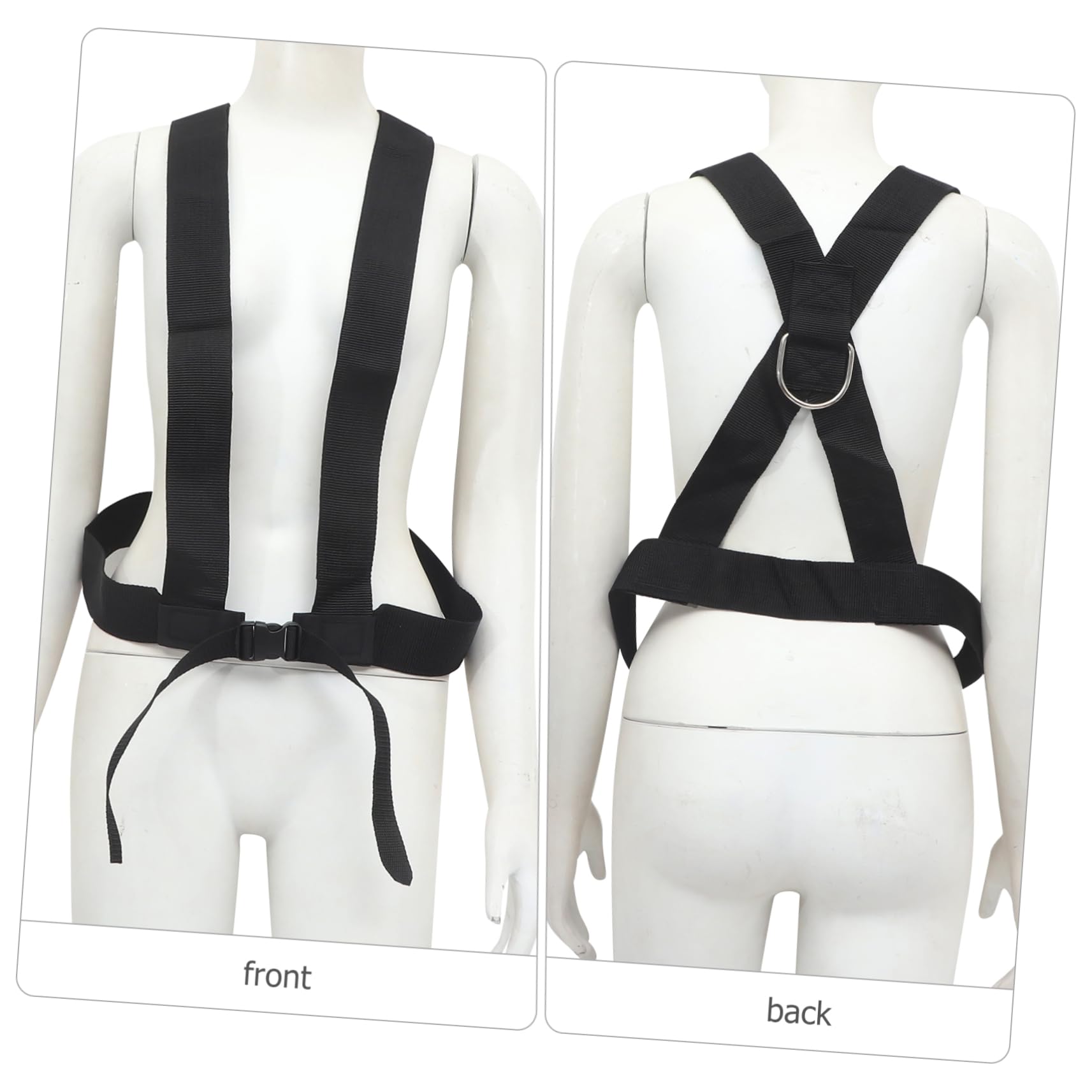 INOOMP Corda Di Resistenza Per Allenamento Doppia Fascia Di Resistenza Per Corsa Attrezzatura Per Forza Esplosiva Per Allenamento Di Salto Yoga Palestra Realizzato in Lattice Naturale