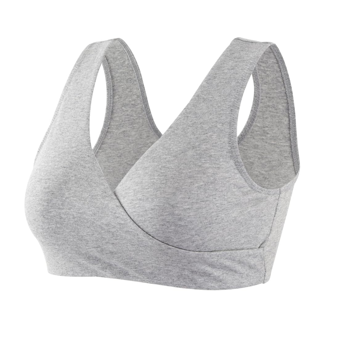 MANCI Soutien-Gorge de Sommeil en Coton, Soutien-Gorge Confortable sans Fil, Soutien-Gorge de maternité pour Allaitement, Grossesse et Allaitement