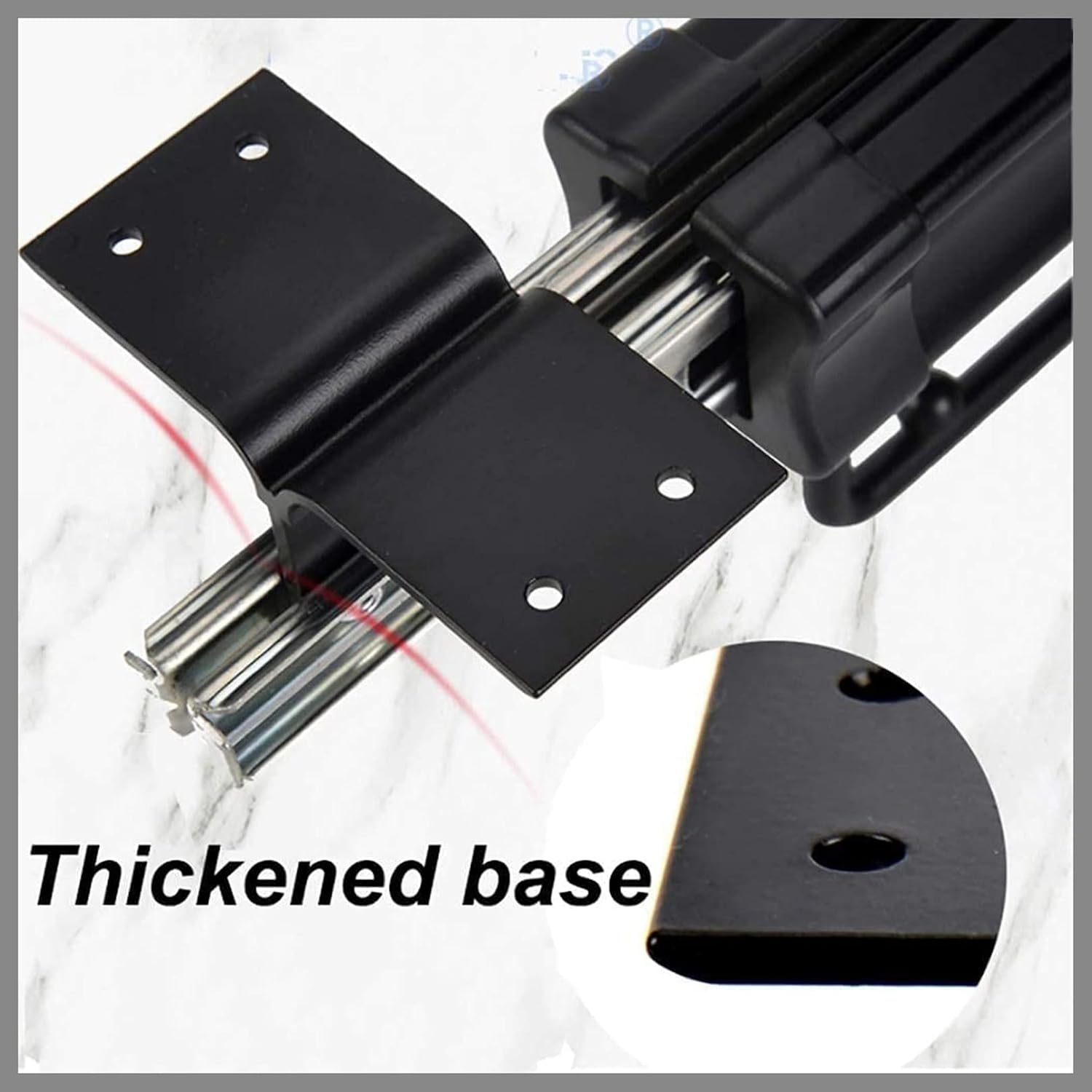Retractable Closet Pull Out Rod,Heavy Duty Extendable Valet Rod Clothing,Ball Bearing Rail Slide Pull-Out,Hanging Rod for Closet Storage, Laundry Room (Battery *1 : 45cm)
