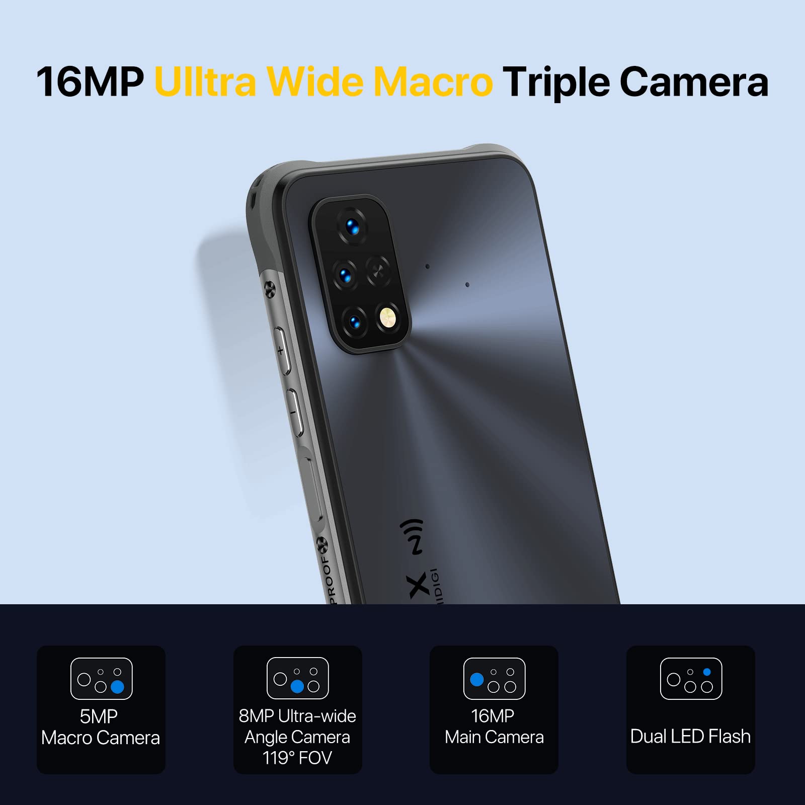 Amazon | UMIDIGI BISON X10 NFC simフリー スマホ 本体 Android 11 