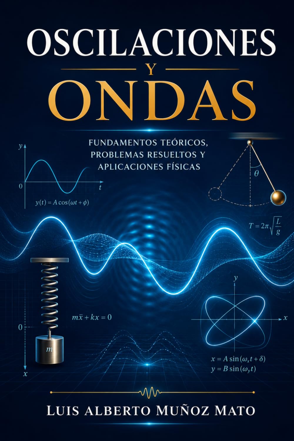 Oscilaciones y ondas: Fundamentos teóricos, problemas resueltos y aplicaciones físicas
