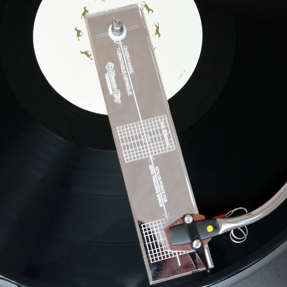 Sleeve City Kaseta gramofonowa rysik wyrównanie kątomierz lustrzane narzędzie