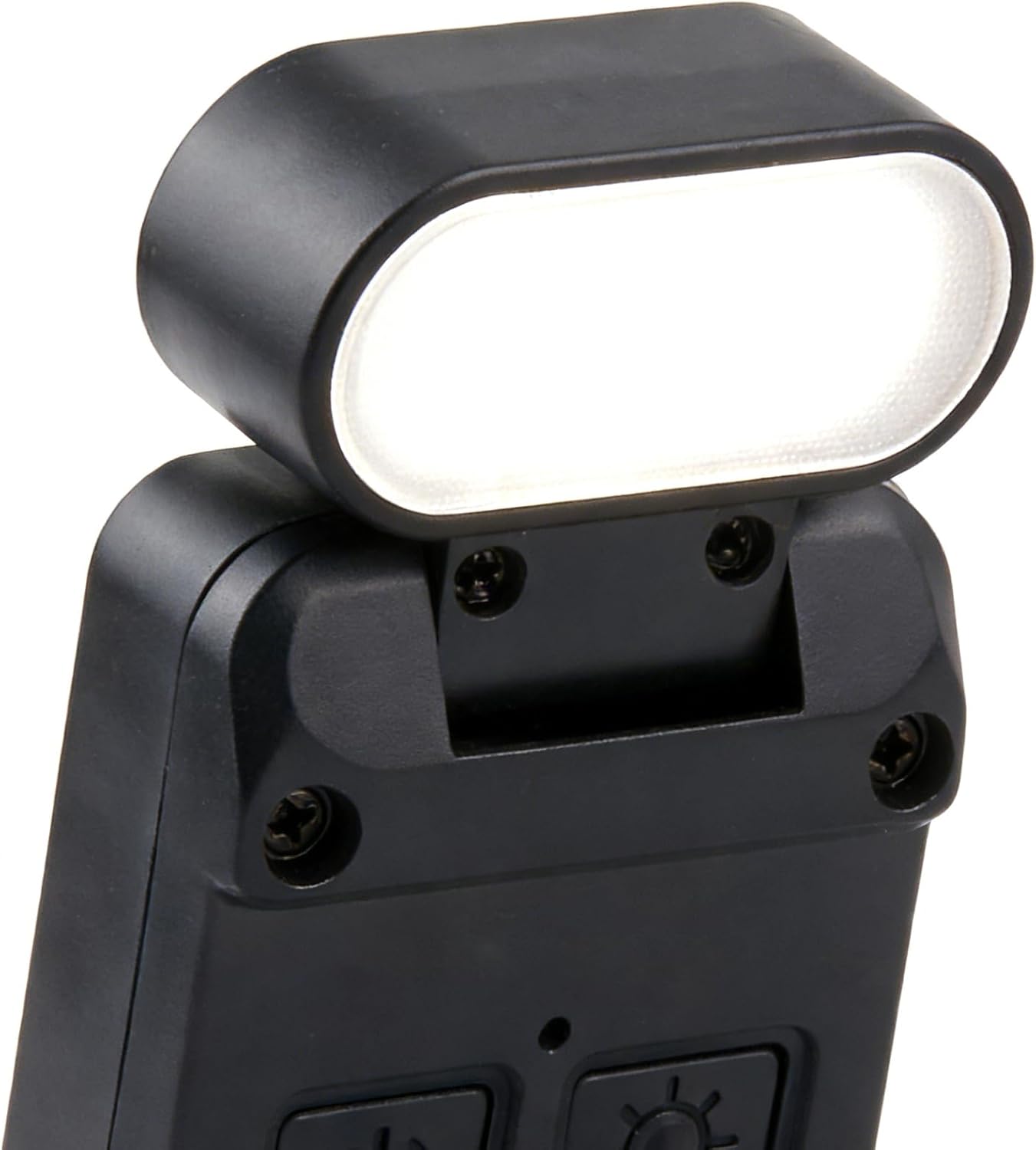 Book Light - Rechargeable Clip On Reading Lamp, 9 LED Dimmable Brightness Panel with Flexible Neck Design, Eye Comfort Illumination Control, Ideal for Bedroom Living Room Workplace Dorm Use