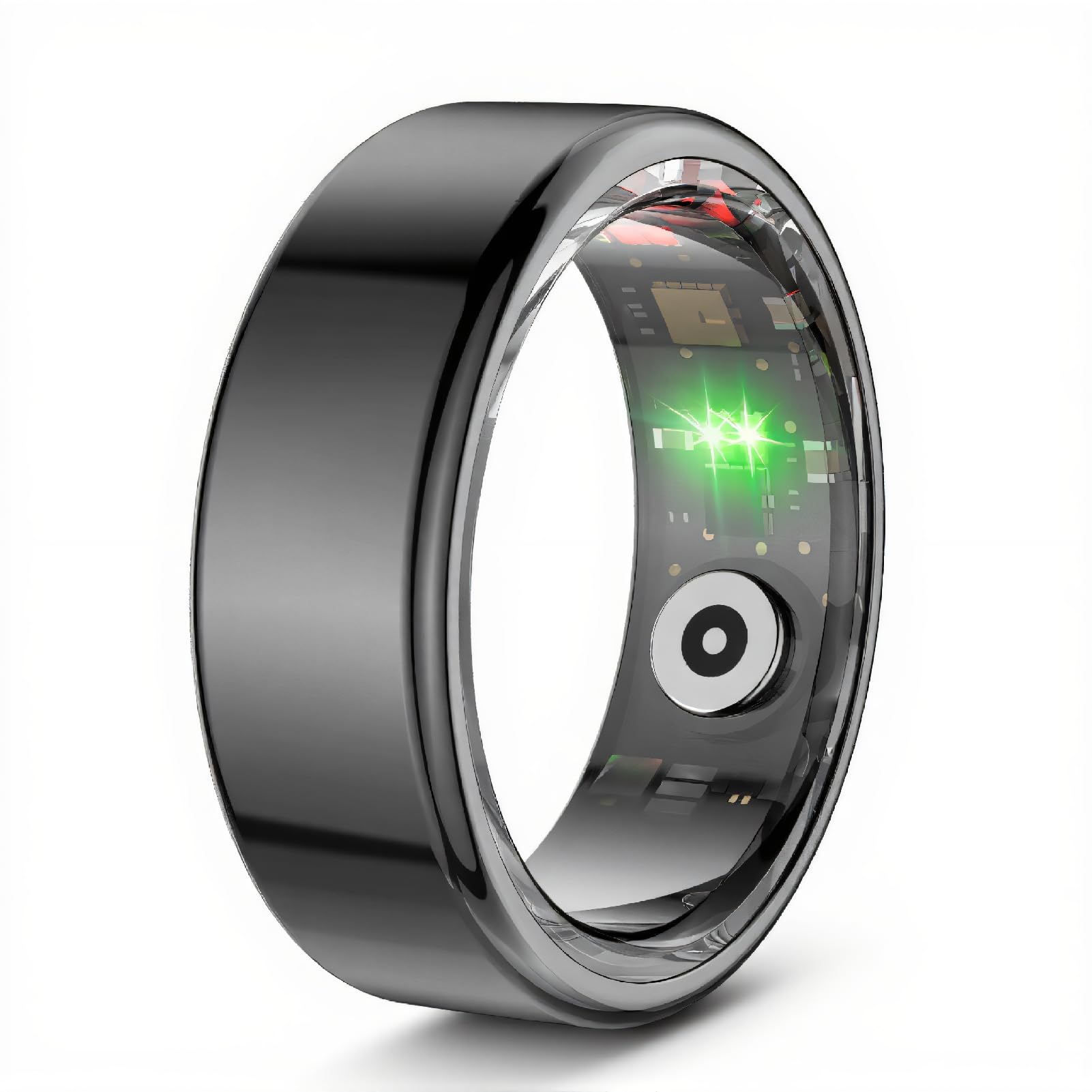 TK9 Smart Ring LED Smart Screen Display frequenza cardiaca monitoraggio ossigeno nel sangue modalità Multi-Sport 5ATM IP68 impermeabile anello da dito