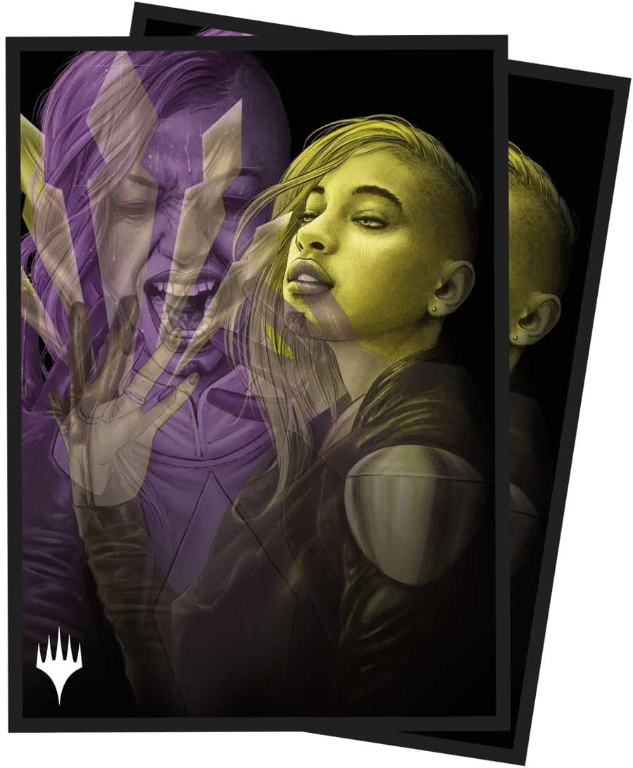 Ultra Pro - Duskmourn 100ct Deck Protector Sleeves for MTG - Features Artwork of Niko, Light of Hope