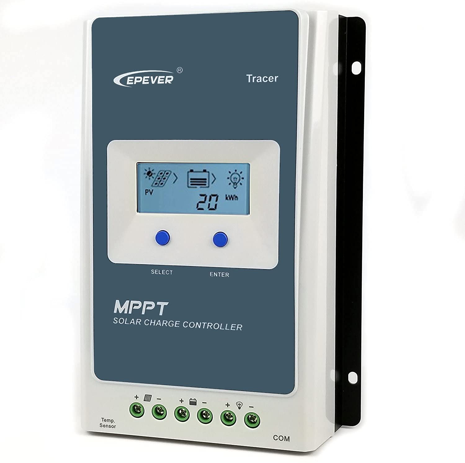 Buy 20A MPPT Solar Charge Controller, Max 100V PV Input, Negative