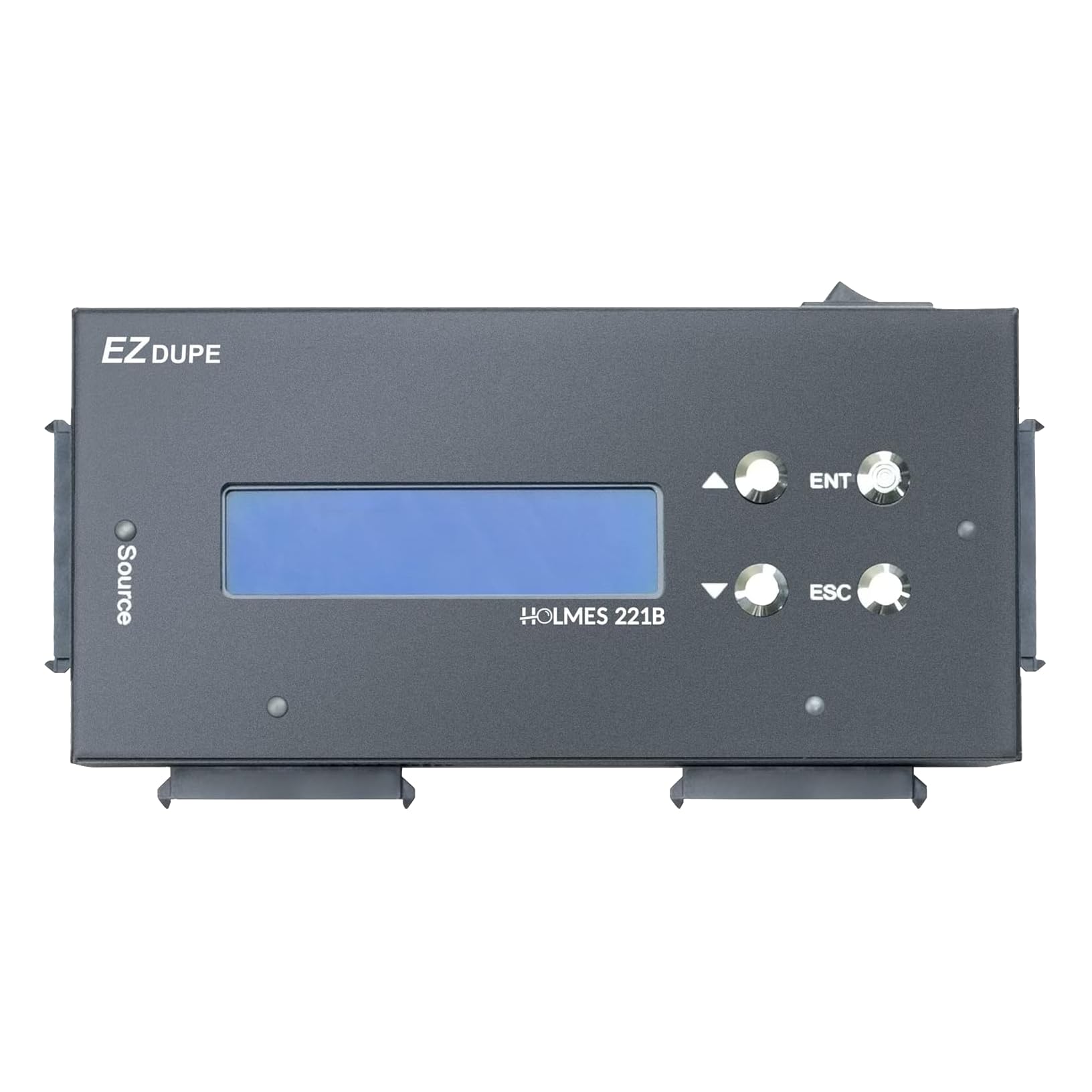 EZ Duplikator HDD/SSD – 1:3 samodzielna kopiarka do kopii zapasowych obrazu, weryfikacja skrótu i usuwanie danych dla 2,5″/3,5″ SATA (Holmes 221B)