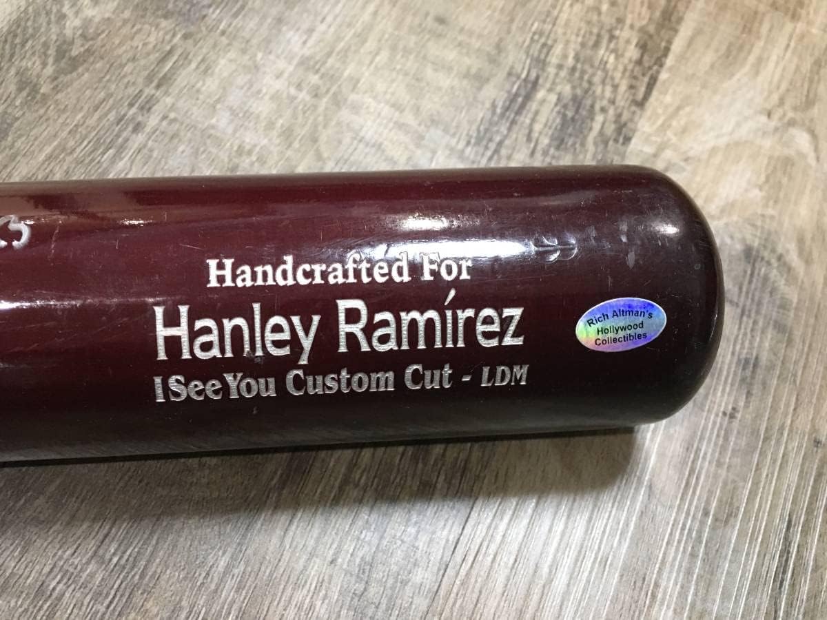 Amazon Mlb レッドソックス ハンリーラミレス 実使用済 直筆サイン入り バット 証明書ホロシール おもちゃ おもちゃ