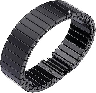 [JUSUTEK] 人気新登場 弾力ステンレス時計バンド ベルト14mm/16mm/18mm/20mm/22mm選択可能 可伸縮性ステンレス ステンレス バンド ベルト 腕時計 交換 金属 男女兼用 ベルト,クォーツ時計/機械式時計/スマートウォッチ