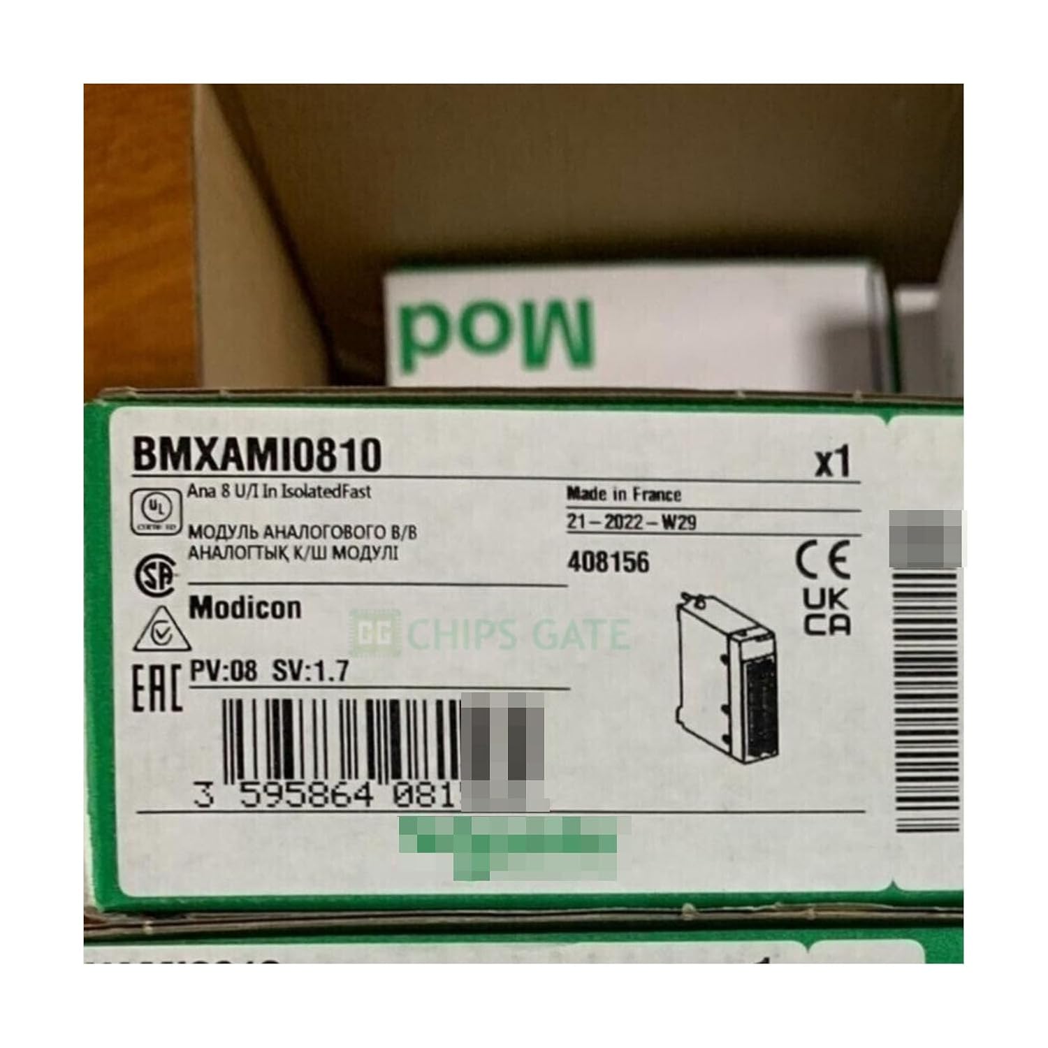 Amazon.com: Nuevo BMXAMI0810 eléctrico BMX-AMI-0810 : Automotriz