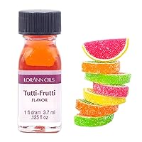 Vista 2 de LorAnn Tutti Frutti SS Flavor, 1 botella de dram (0.0125 fl oz - 0.1 fl oz - 1 cucharadita)