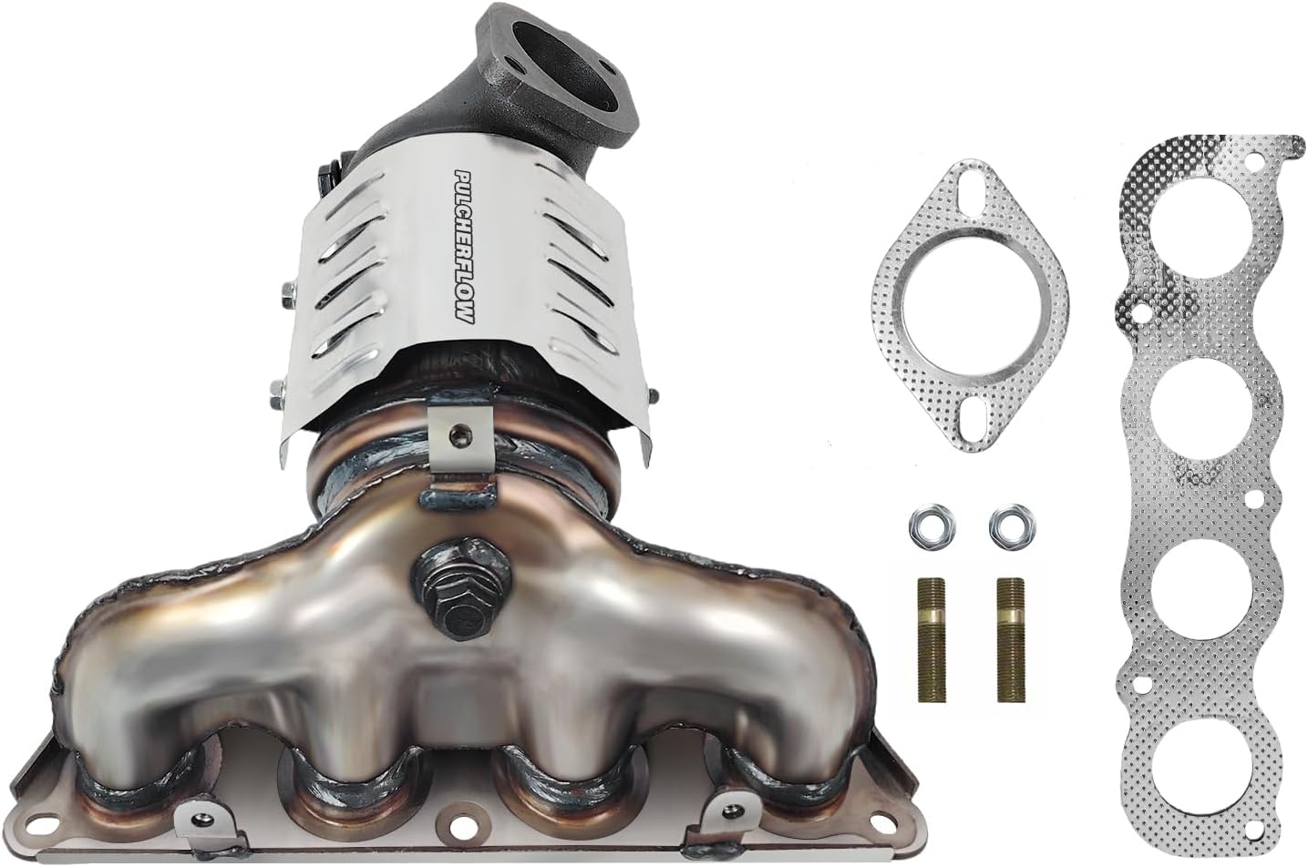 Catalytic Converter Compatible with 2011 2012 2013 2014 2015 2016 Hyundai Elantra 1.8L, Kia Forte/Forte5 2014-2016 1.8L L4 Catalytic Convertor, Front Left (EPA Compliant) Front-2011-2016 Elantra 1.8L