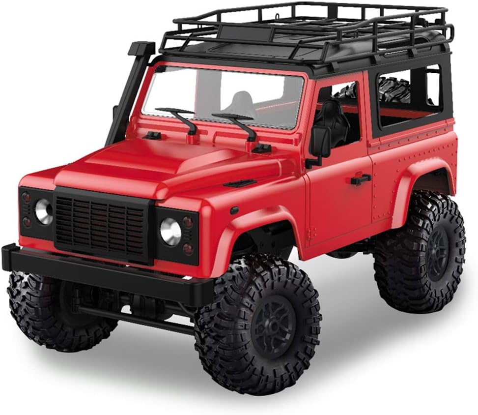 Goolsky Rock Crawler 1/12 4WD 2.4G Remote Control High Speed Off Road Truck RC Car Led Light RTR MN-D90