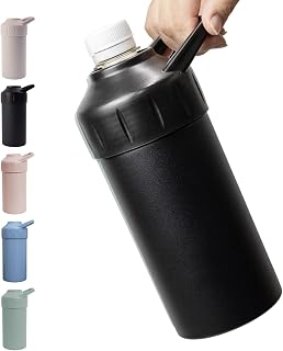 【monet fav】 ペットボトルホルダー 保冷 真空断熱 ペットボトルカバー ケース ステンレス鋼 熱中症対策 500ml～650ml 炭酸 スポーツドンリクOK (マットブラック)