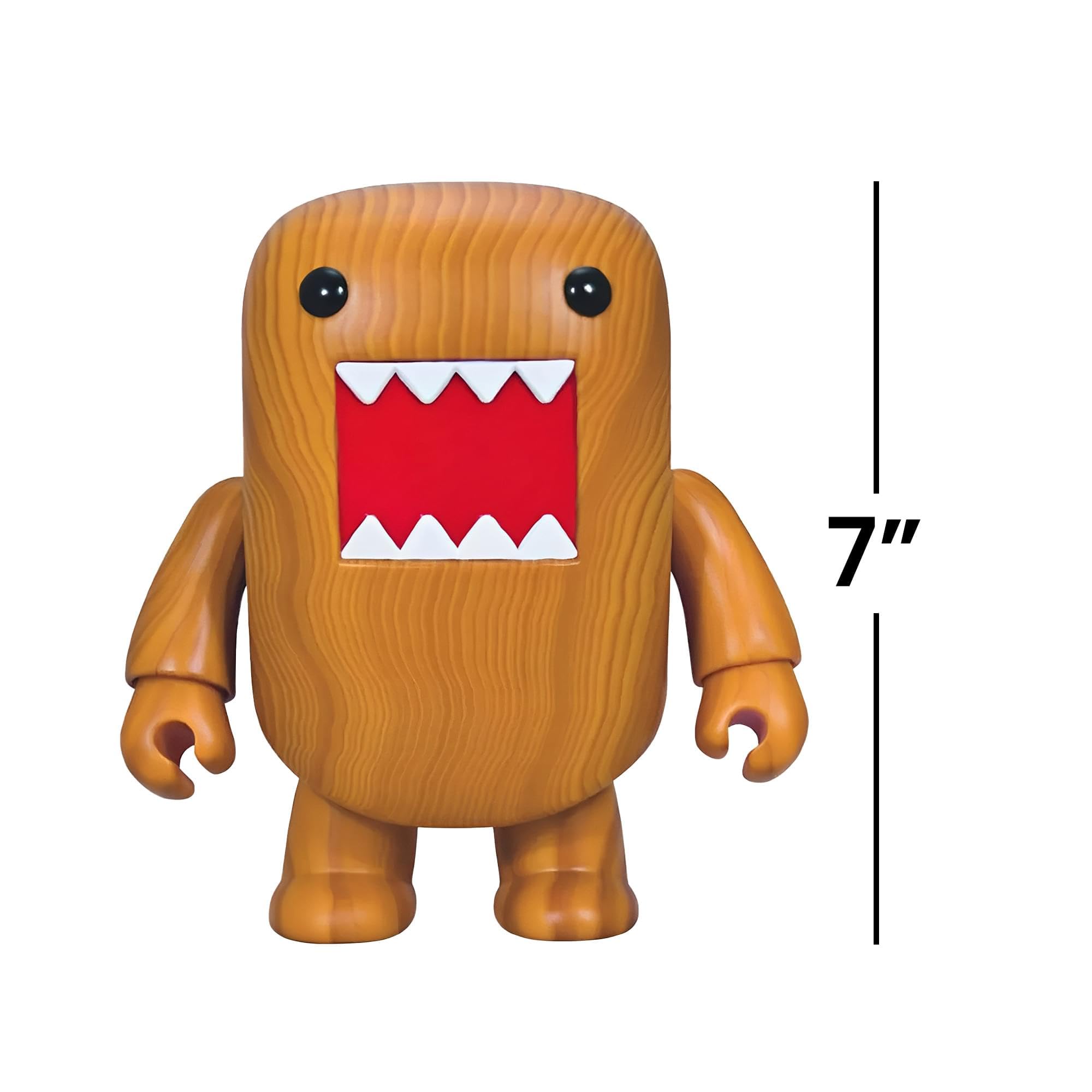 Amazon.com: Dark Horse Deluxe Domo 7 Wood Grain Qee Figure : Toys