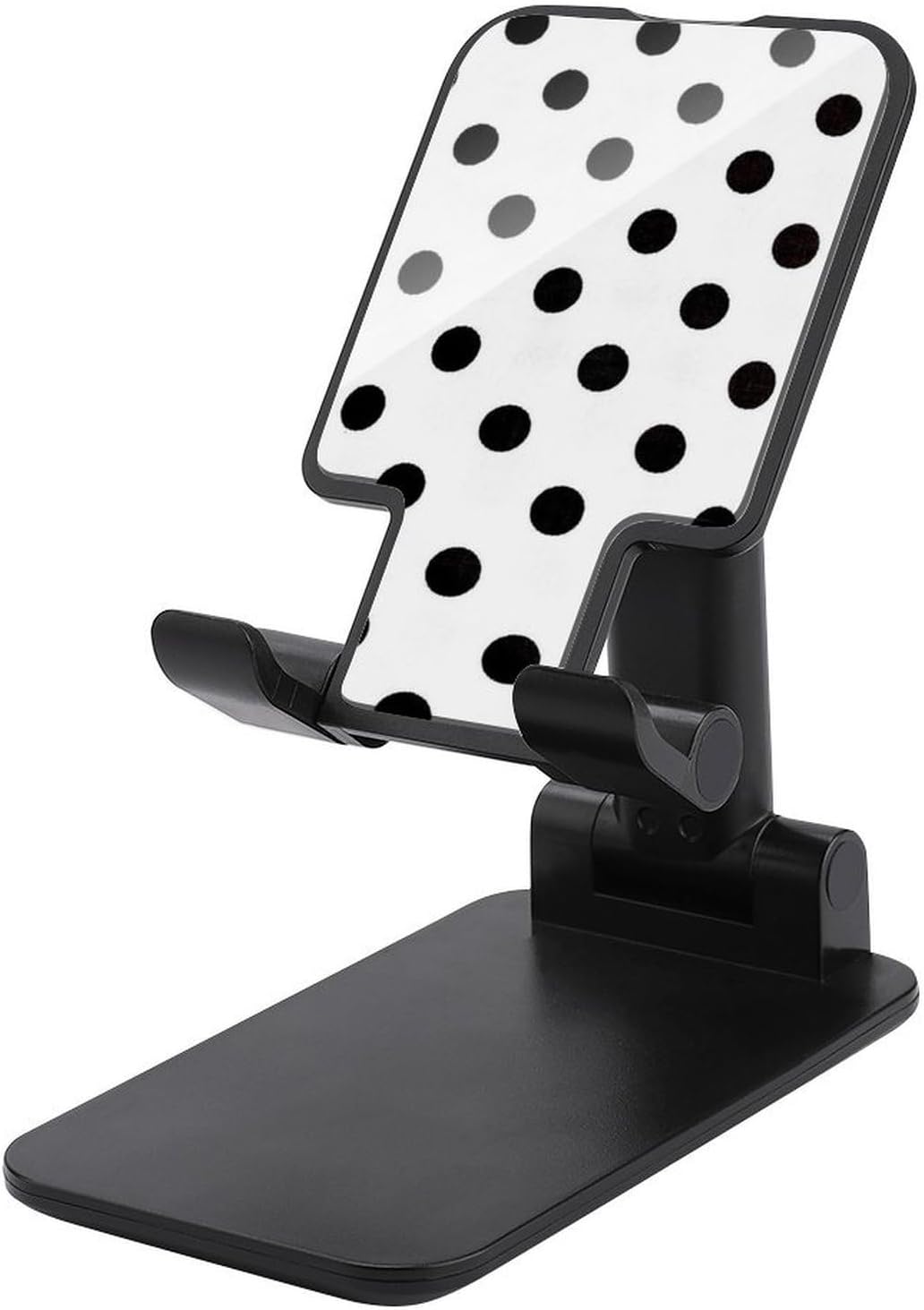 Polka Dot Folding Cell Phone Stand, Portable Phone Holder