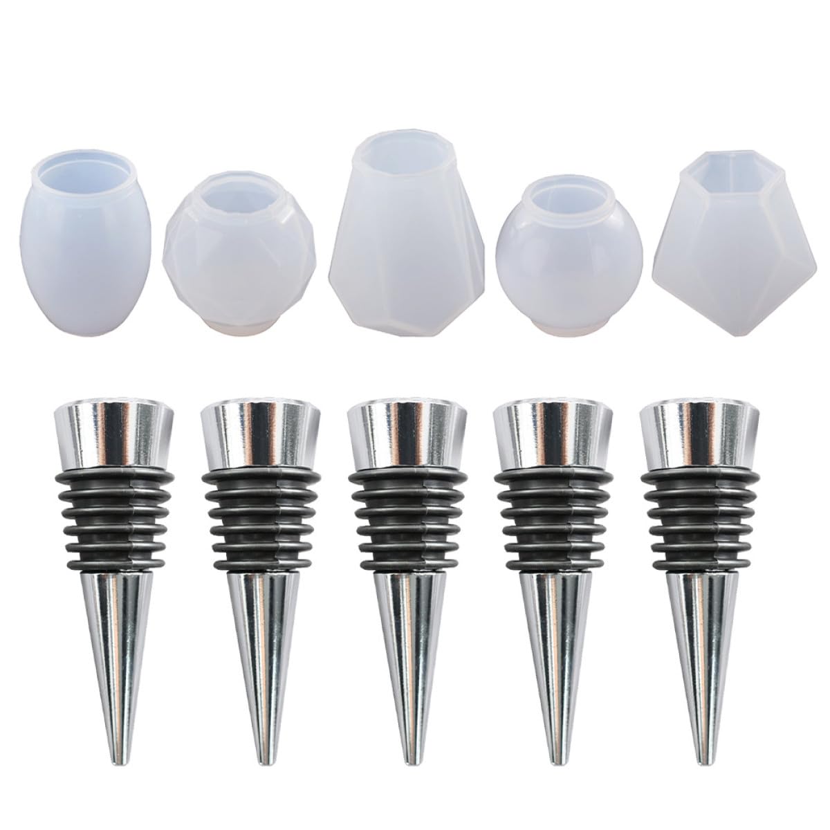 Moule silicone bouchon de vin résistant pour préserver vos bouteilles