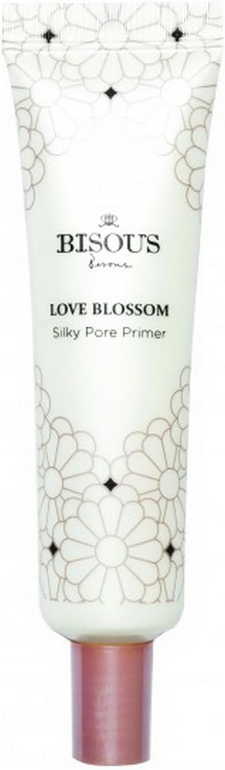 Amazing for Skin Care!!! Bisous Bisous Silky Pore Foundation Primer Cosmetics 30 G.!!! for Beautiful Skin Can Not Wait !!! (But It Now)