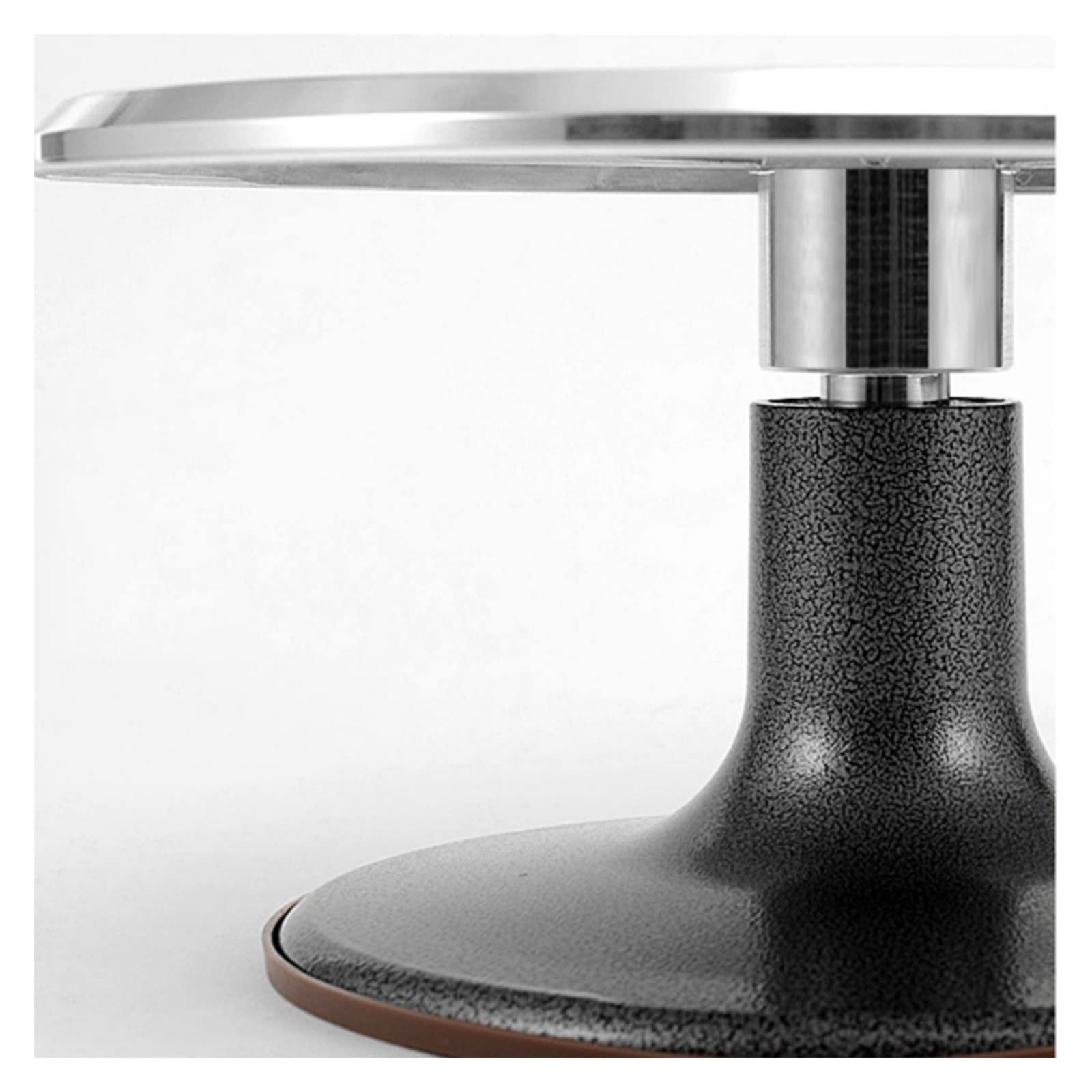Présentoir à Gâteaux Plateau tournant for gâteaux, Ensemble d'outils, Plateau en Alliage d'aluminium, Plateau tournant for Produits de Maison, support à gâteaux pour Bonbons et gâteaux(A)