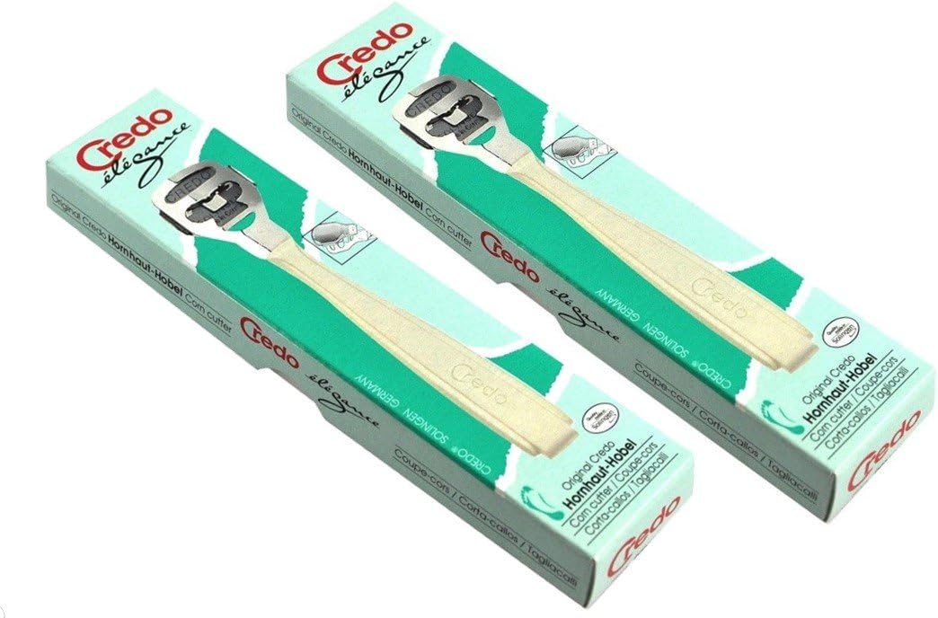 2 X Credo Elegance Corn/Callus Cutter Special tool for areas which difficult to reach.
