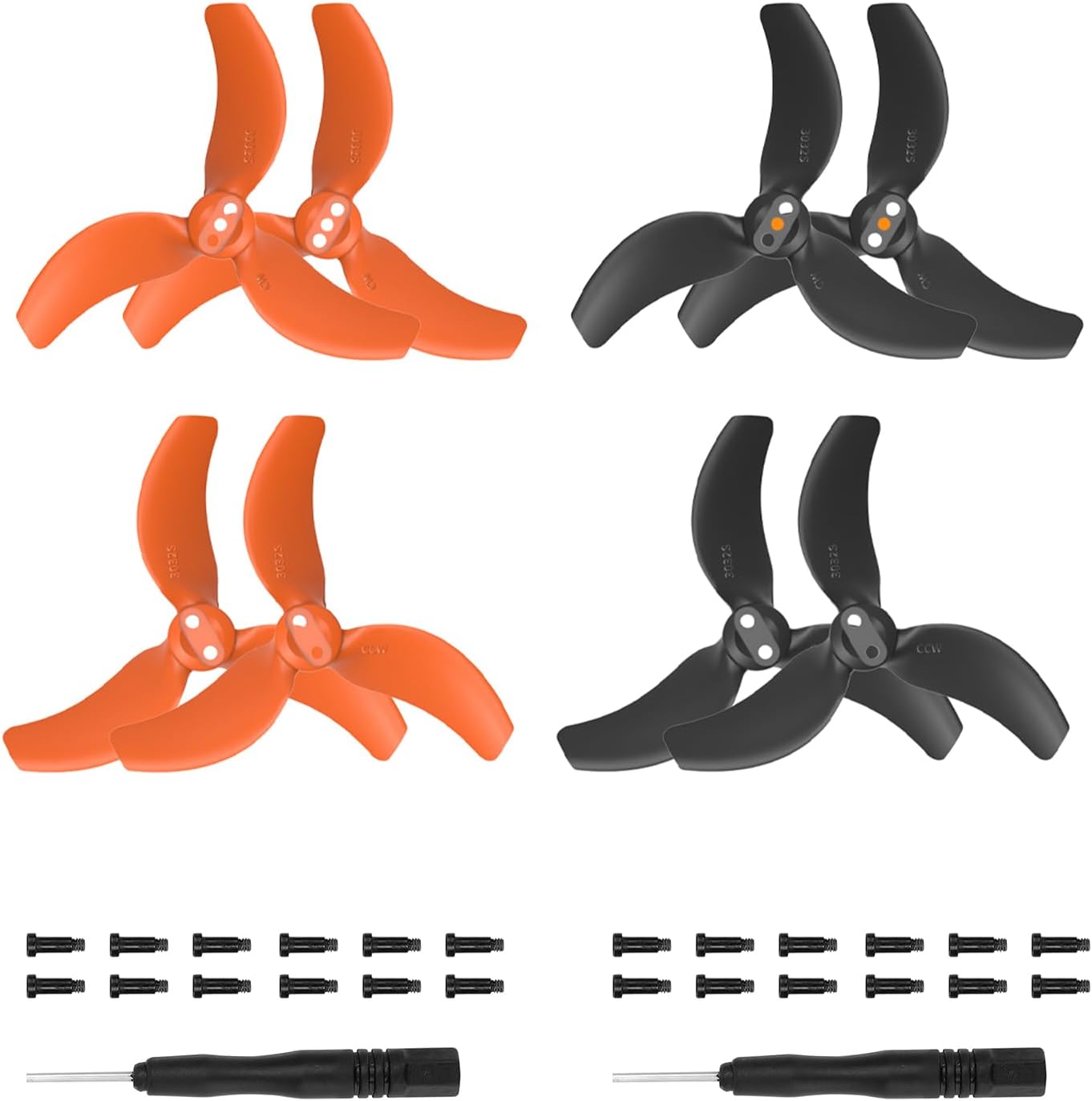 8Pcs Avata 2 Prop 3032S Propellers for DJI Avata 2 Blades Props Wing Replacemen Accessories : Toys  Games