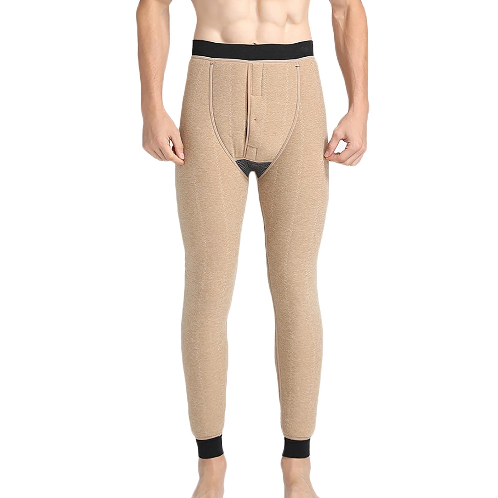 Pantalones Térmicos para Hombre Calzoncillos Largos Cálido Ropa Interior Polainas Capa Base Ligero