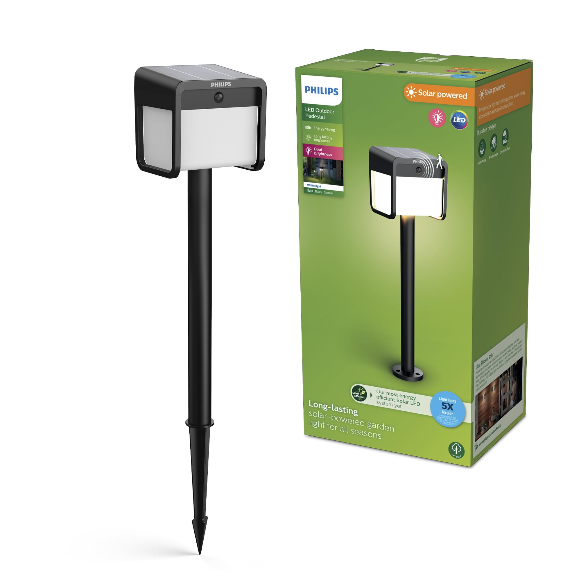 Philips PHILIPS Pedestal, 1.8 W, Black