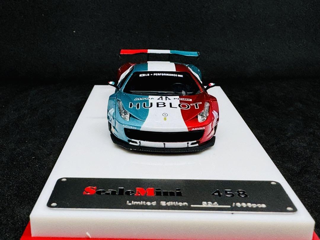 Scale Mini LBWK フェラーリ 458 イタリア　1/64 ミニカー Amazon.com: Scale LBWK Ferrari 458 Italy 1/64 Mini Car