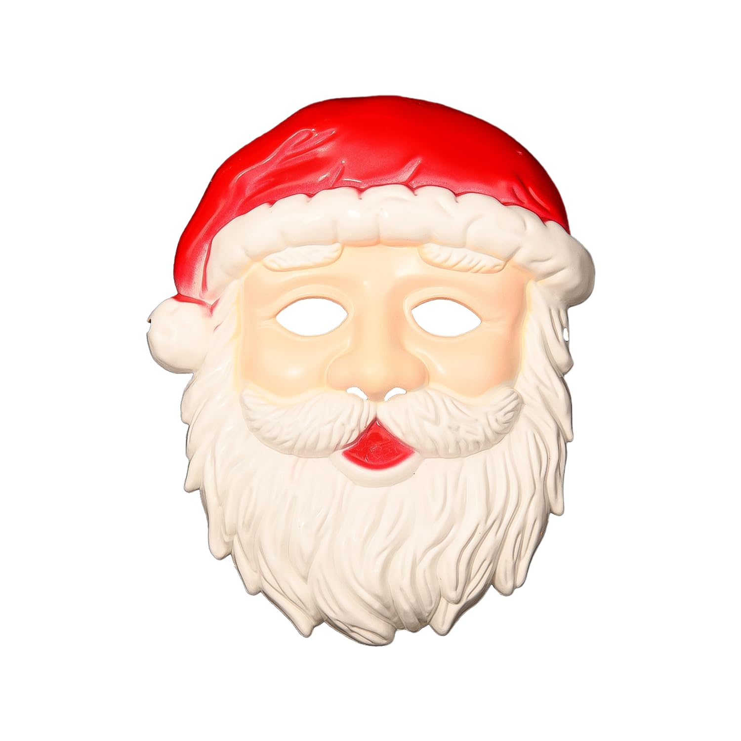 MFUOE Santa Claus Masks Christmas Party Face Mask Santa Beards Red Hat White Long Beard Old Man Design Masks for Halloween Carnival Festival Birthday