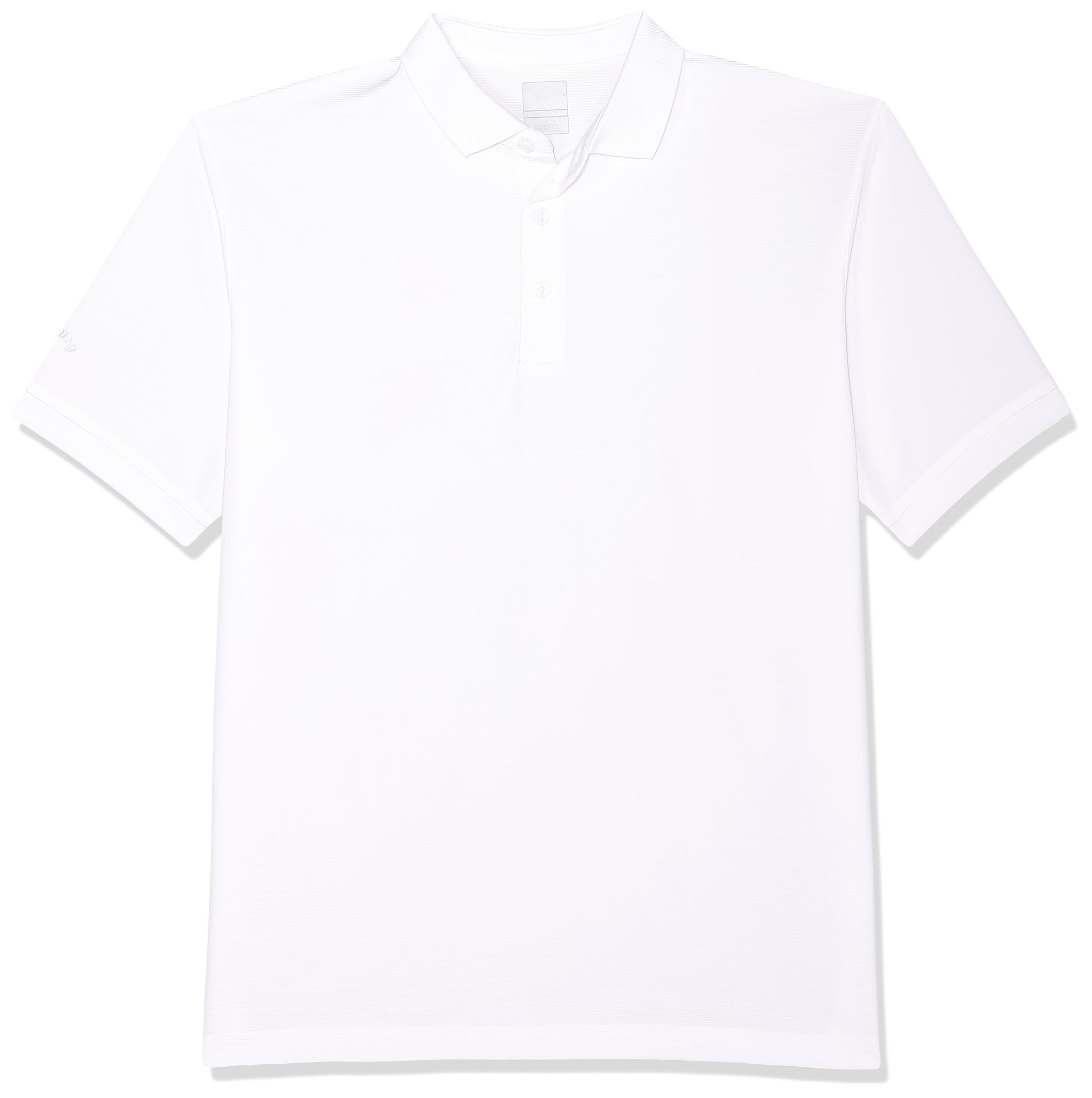 Callaway Men's Short Sleeve Ottoman Performance Golf Polo with Sun Protection (Size Small - 4X Big & Tall)