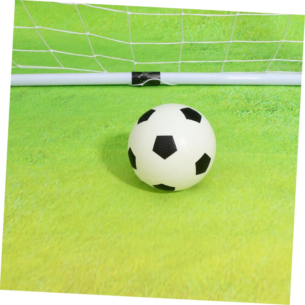 Porta Calcio per Rete in PP Resistente alle Intemperie Rete Calcio Leggera per Giardino Cortile Parco Gioco Sportivo Outdoor Facile da Trasportare