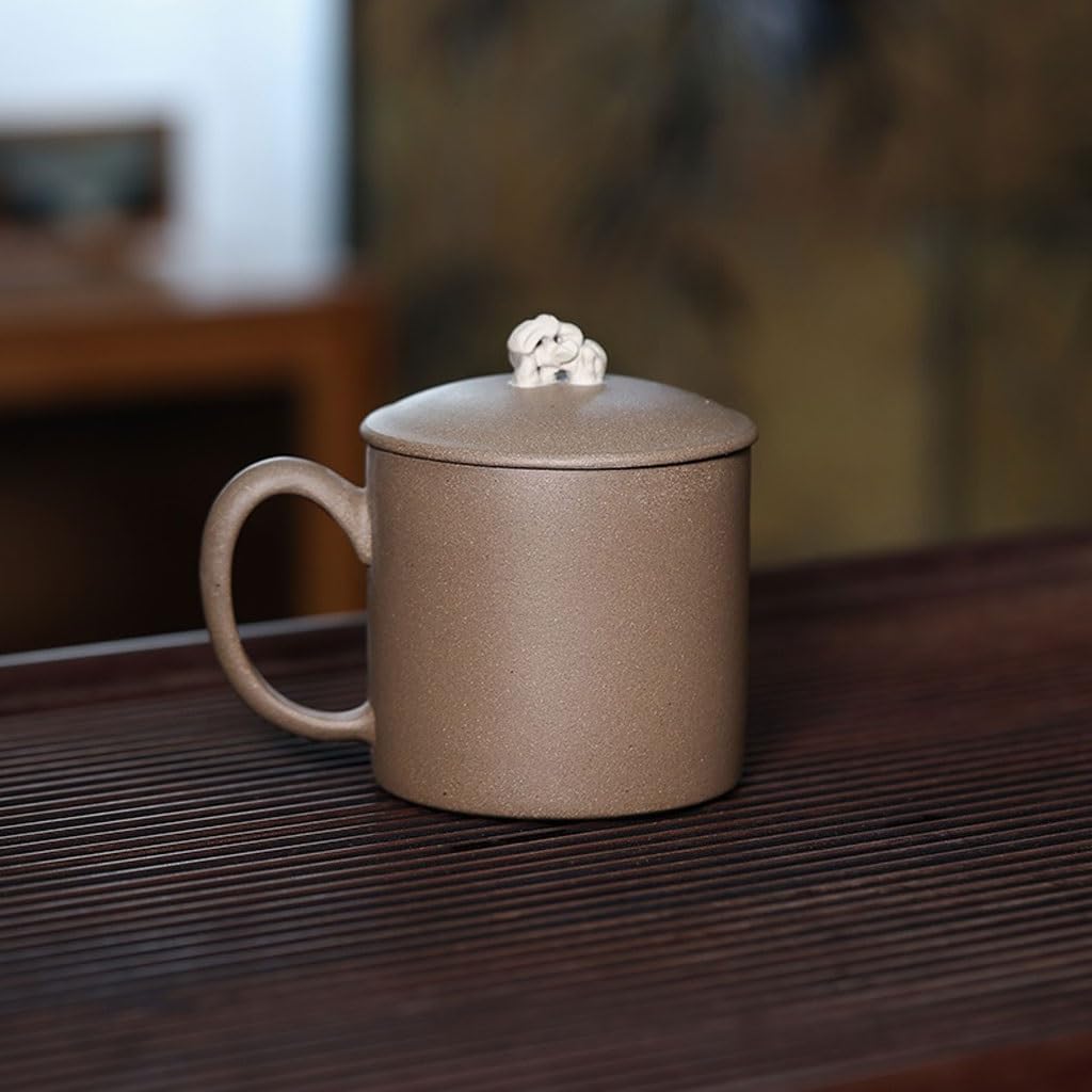 Tasse à Thé Tasse de Sable Violet avec Filtre, Compartiment for Tasse à thé, Tasse à Eau, Tasse à thé, Tasse à thé Kung Fu for Hommes de Grande capacité Diffuseur de Thé