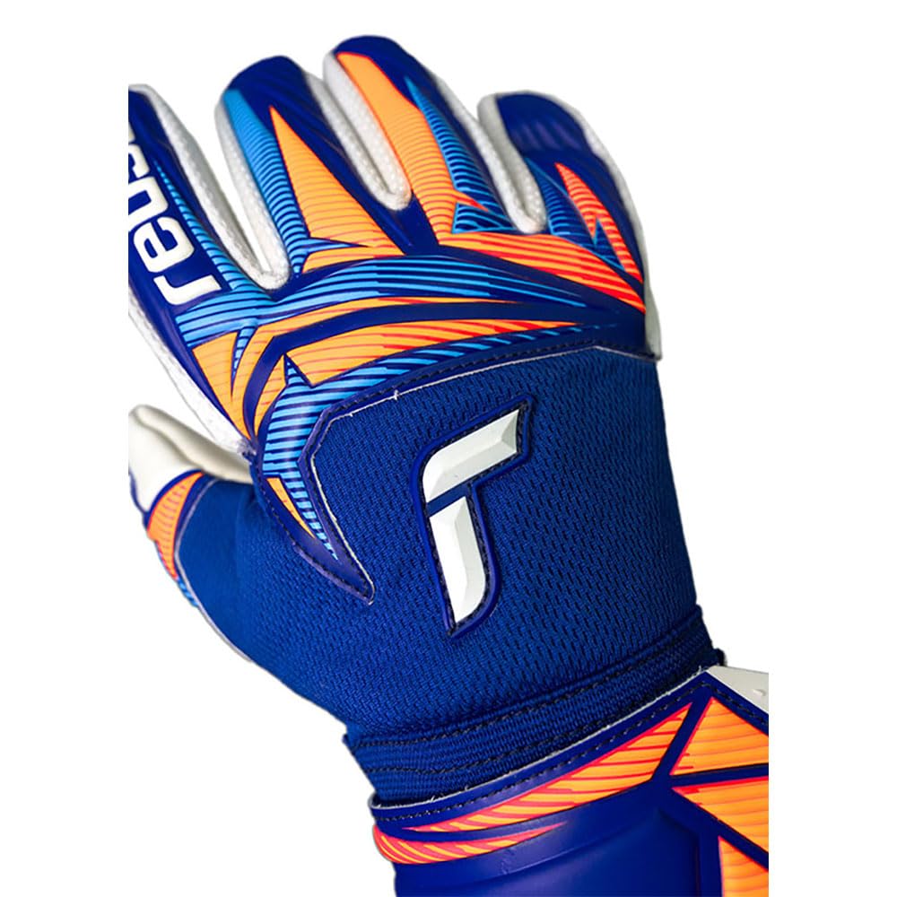 Reusch Guantes de portero para hombre y adulto | agarre fuerte, agarre seguro, comodidad y control | transpirable y resistente | para entrenamiento y juego | césped y césped artificial | tamaño 7 – 11