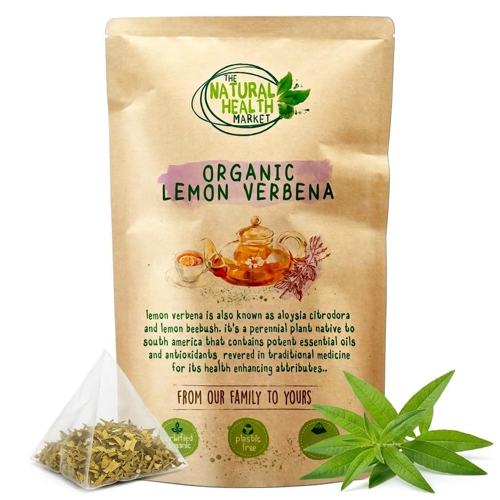 Organic Ginger Tea Bags – Strong Pure Ginger Root Herbal Tea – Plastic-Free & Caffeine-Free – Soil Association Organic – 50 Compostable Tea Bags – The Natural Health Market — view 10