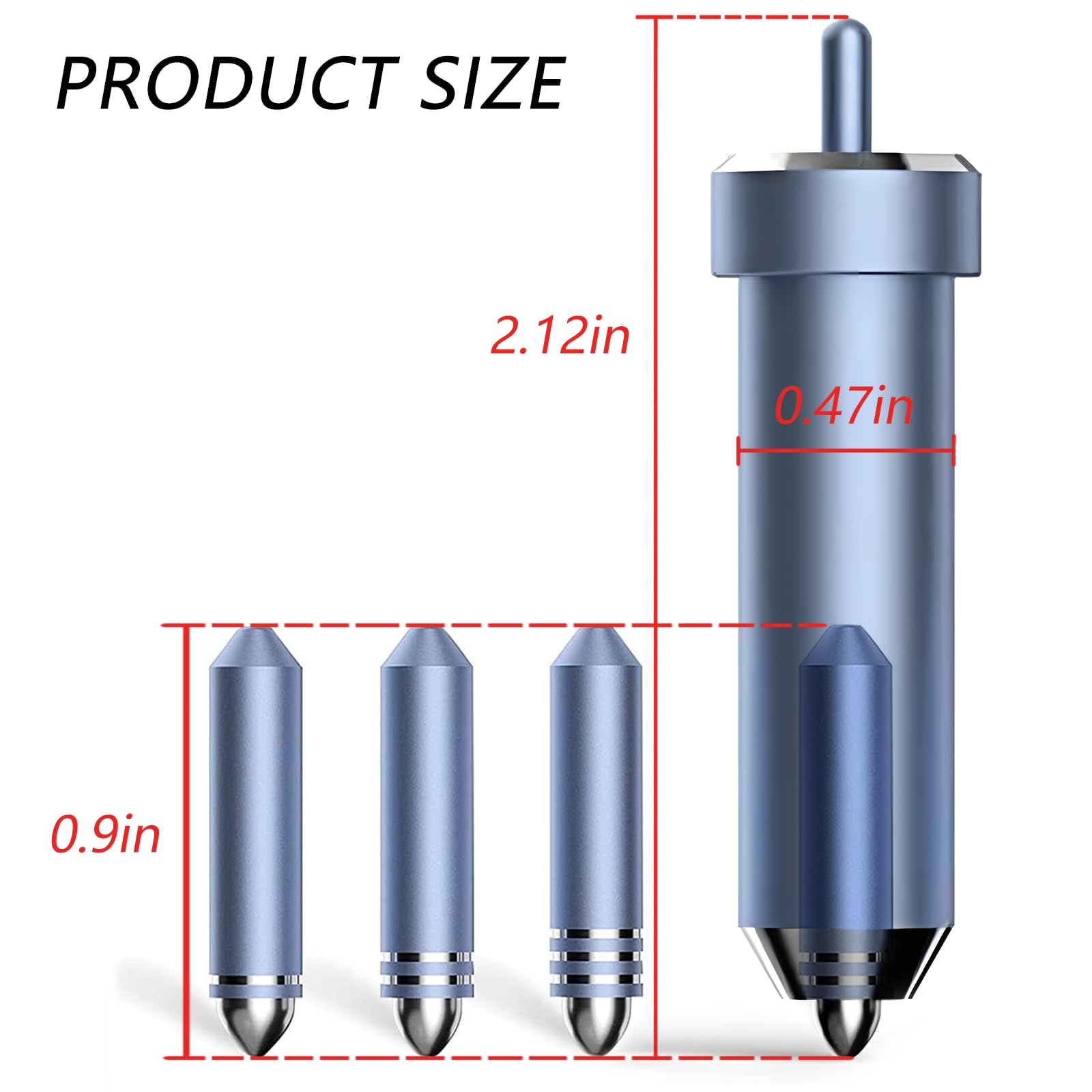 Kit di trasferimento in lamina per Cricut Maker, Maker 3, strumento per incisione per Cricut Explore Air, Explore Air 2, Explore Air 3, strumento per goffratura con lame fini, medie e grasse e