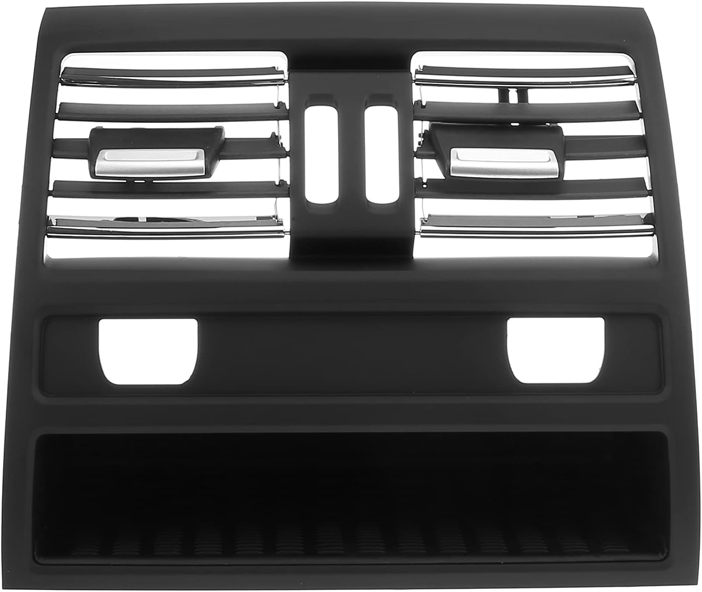 X AUTOHAUX A/C Vent Grille Air Conditioner Outlet Vent Grill Full Plating for BMW 5 Series F10 F18 64229158312 Rear Side