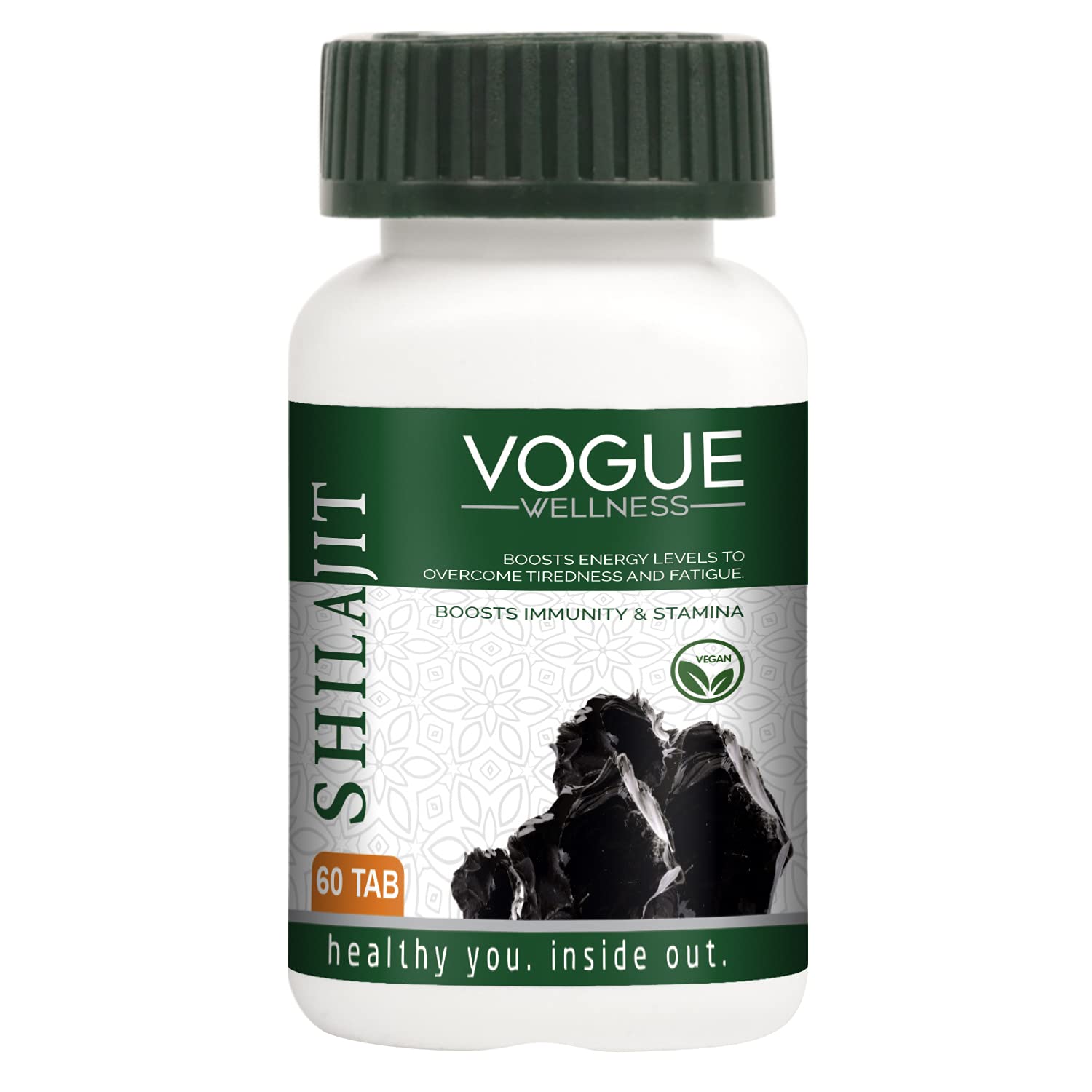 Vogue Wellness Shilajit Tablets | Immunity Booster & Stamina Booster, Reduces Stress and Anxiety For Men and Women (60 Tablets-pack of 3 (B093C87J8P) Amazon Price History, Amazon Price Tracker