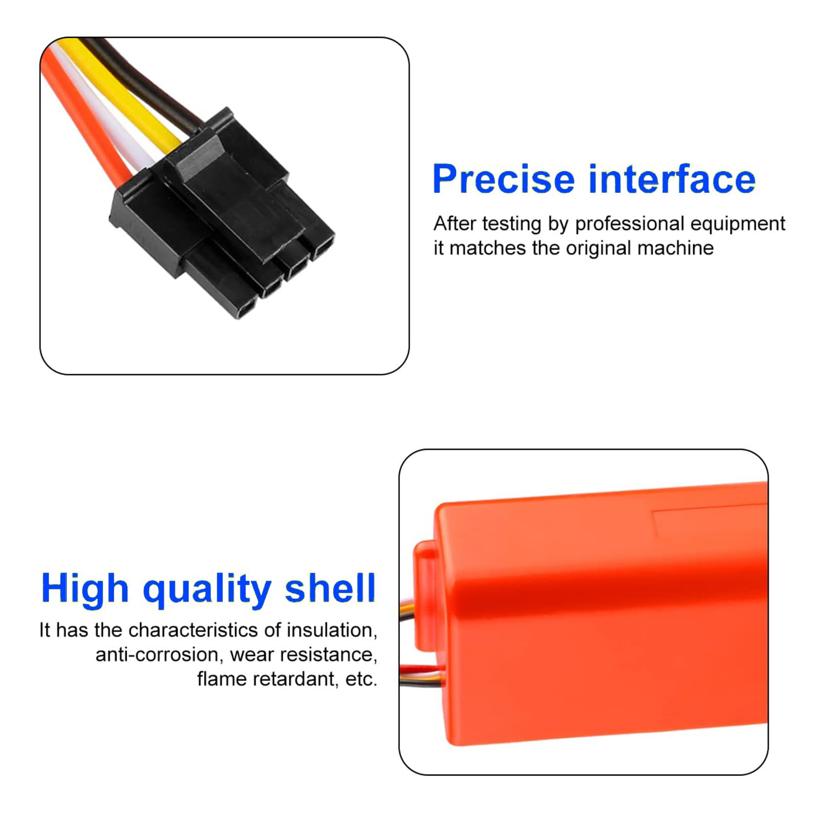 14,4 V 6500 mAh Li-ion wymienna bateria bateria robota 14,4 V bateria odkurzacza robota wodoodporna bateria zamiatarki
