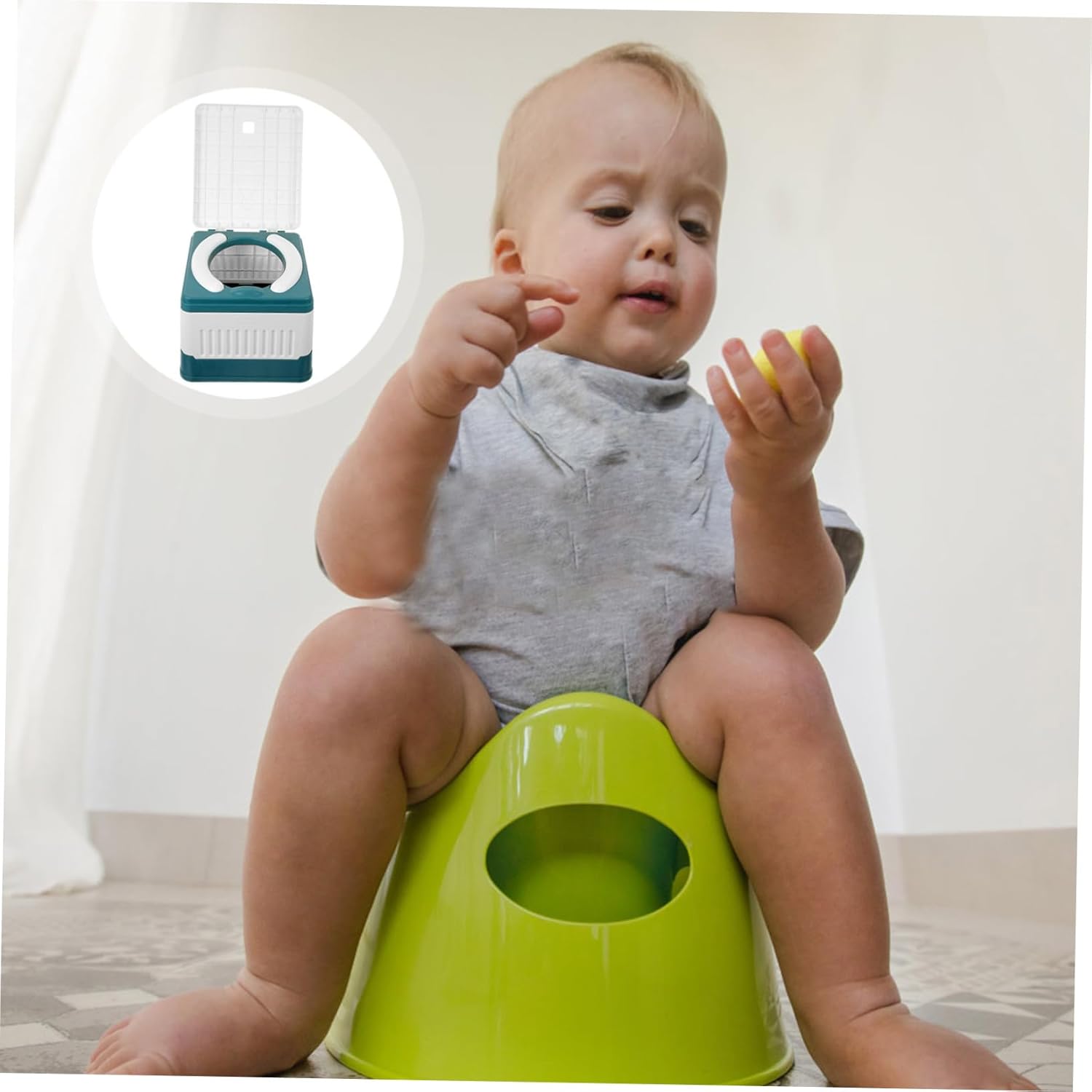 Car Camping Portable Potty Traveling Emergency Toilet Folding Deodorant