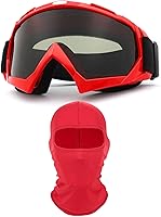 Vista 11 de Gafas de motocicleta con máscara facial, resistentes al viento, gafas de esquí de carreras de motocross, gafas protectoras de seguridad