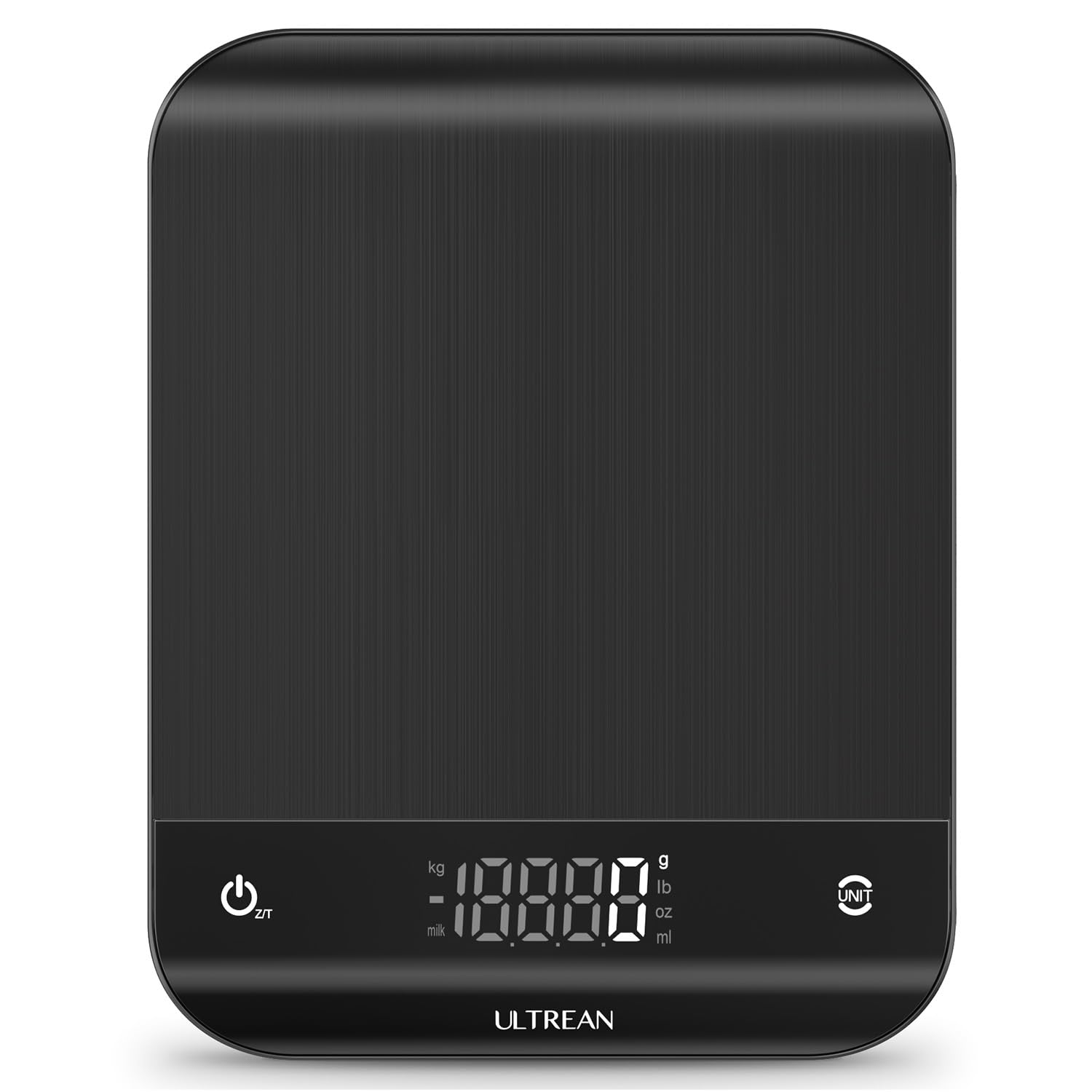 Ultrean2025 Version Food Scale, LED Digital Kitchen Scale Weight Grams and Ounces for Baking Cooking and Meal Prep, 6 Units with Tare Function, 11lb (Batteries Included)