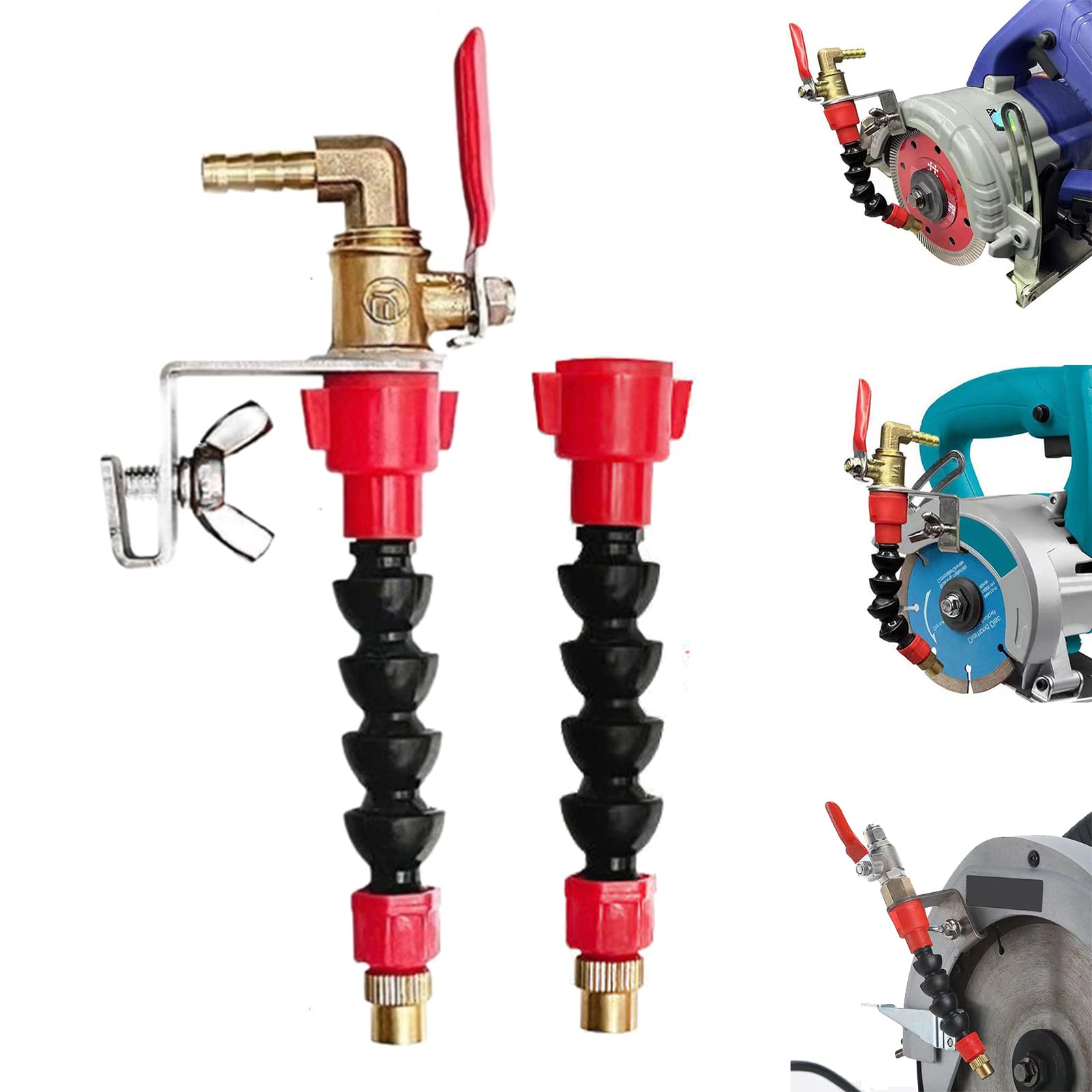 HAGUAN Dust Remover Water Sprayer for Cutting Machine, 2023 New Cutting Machine Misting System Water Sprayer Nozzle Coolant Tile Tools,Universal Dust Free Cutting Machine Water Spray (1pcs)