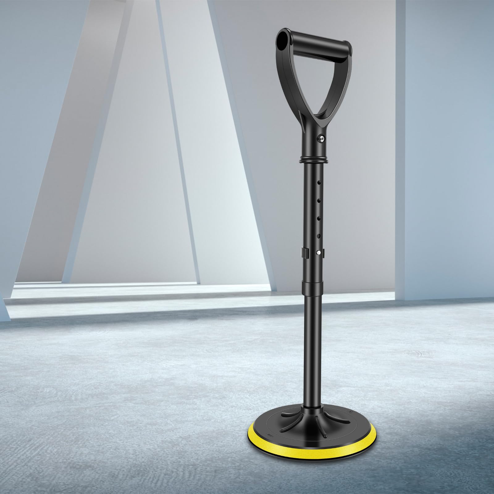 Strumento di aiuto alla mobilità per anziani, 43,9 - 54,9 cm, regolabile in altezza, dispositivo di aiuto mobile per anziani, supporto stabile portatile per aiutare gli anziani ad alzarsi dal