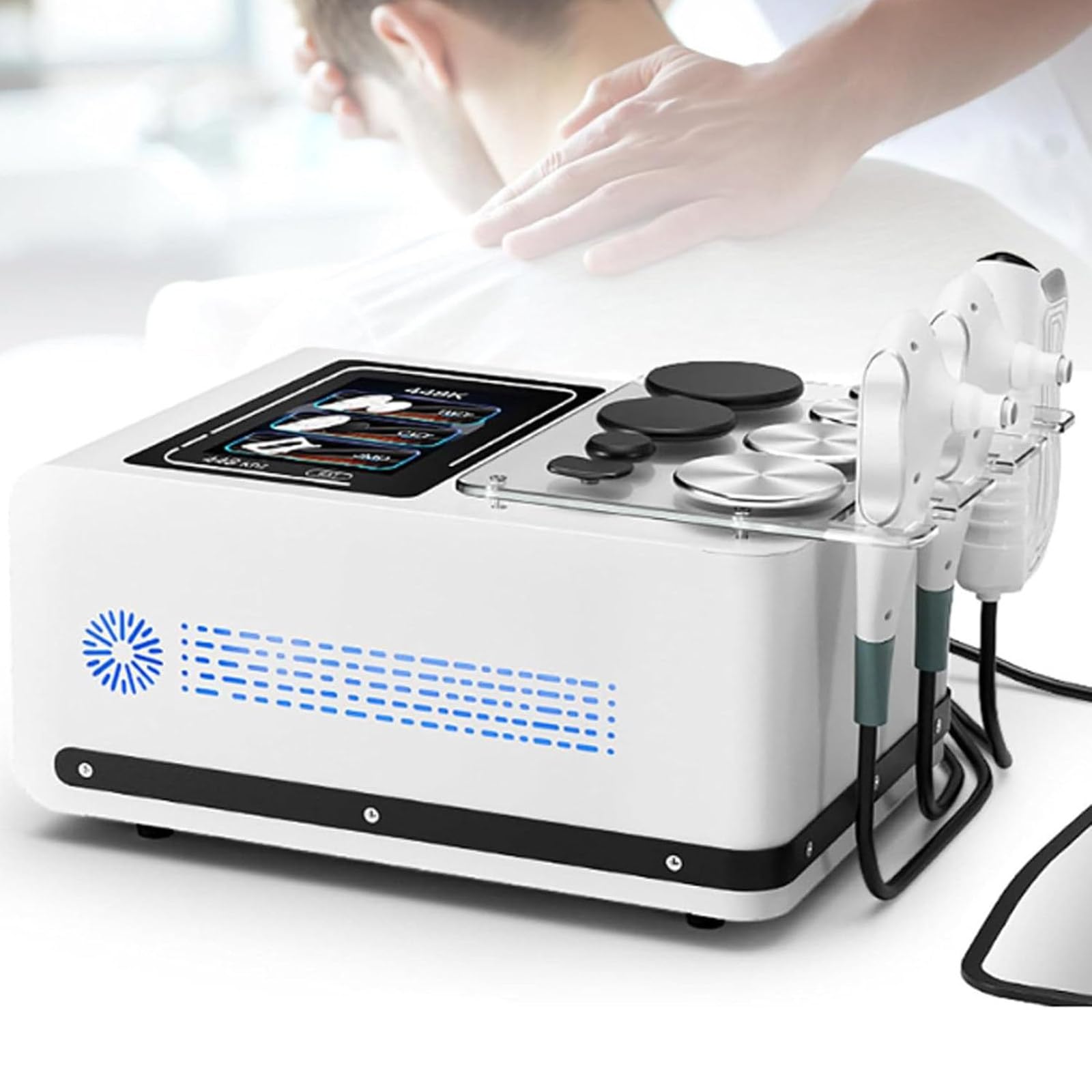Apparecchiatura per Terapia A Radiofrequenza A 448 Khz – per Lifting RF White