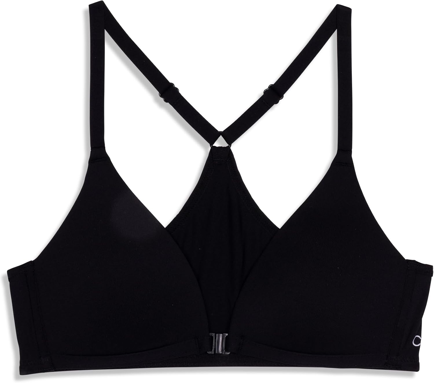 Calvin Klein Kids Girls' Racerback Bra with Front Closure